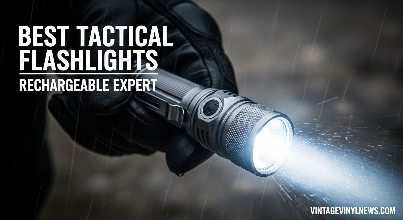 Best Tactical Flashlights Rechargeable