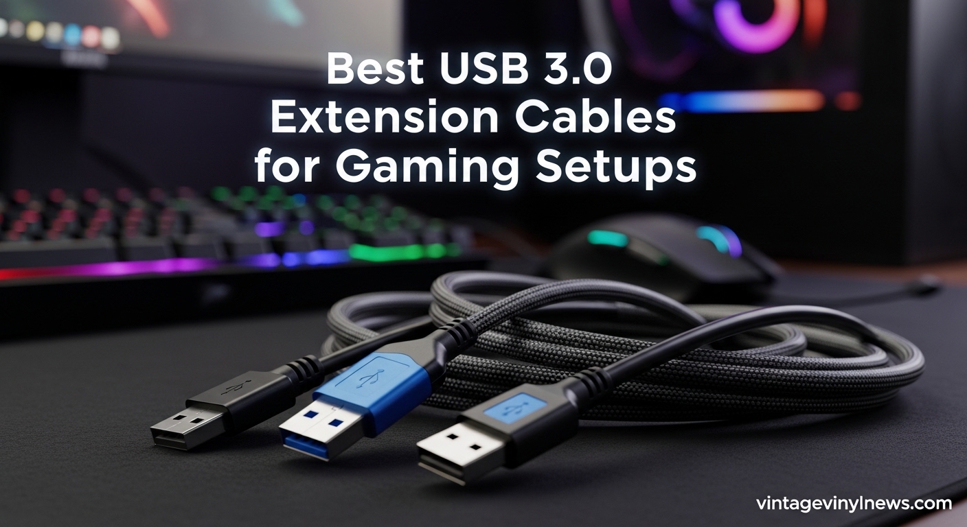 Best USB 3.0 Extension Cables for Gaming Setups