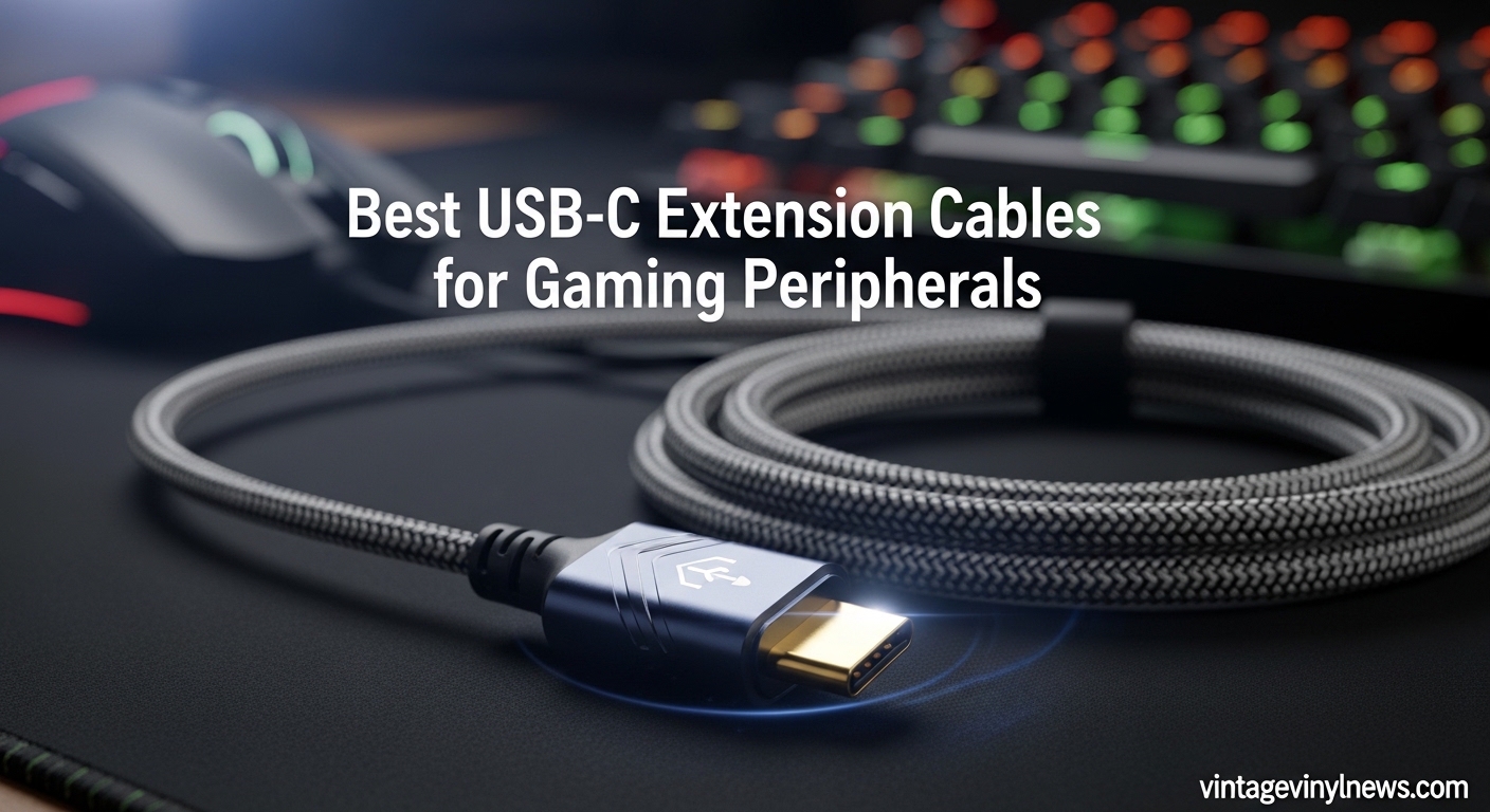 Best USB-C Extension Cables for Gaming Peripherals