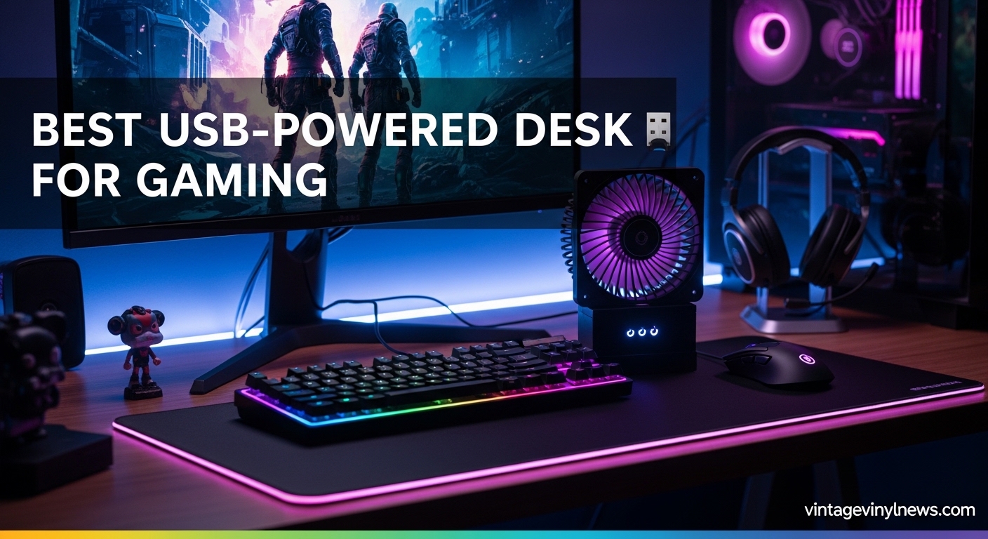 Best USB-Powered Desk Fans for Gaming