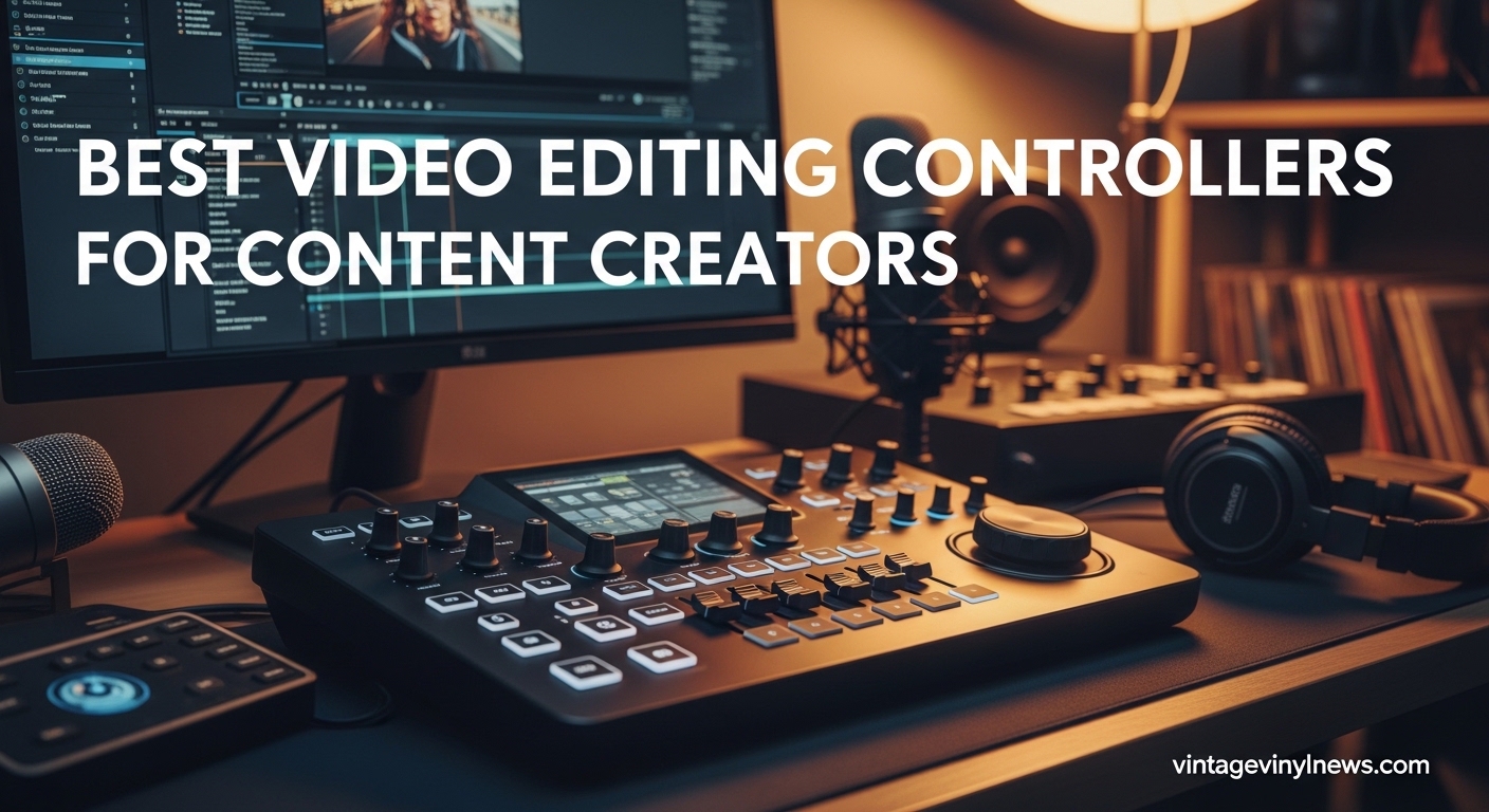 Best Video Editing Controllers for Content Creators