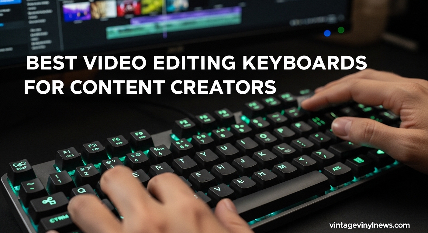 Best Video Editing Keyboards for Content Creators