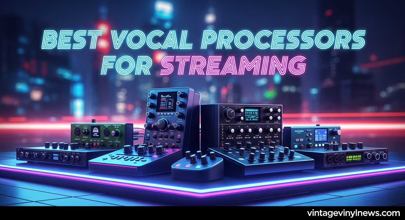 Best Vocal Processors for Streaming