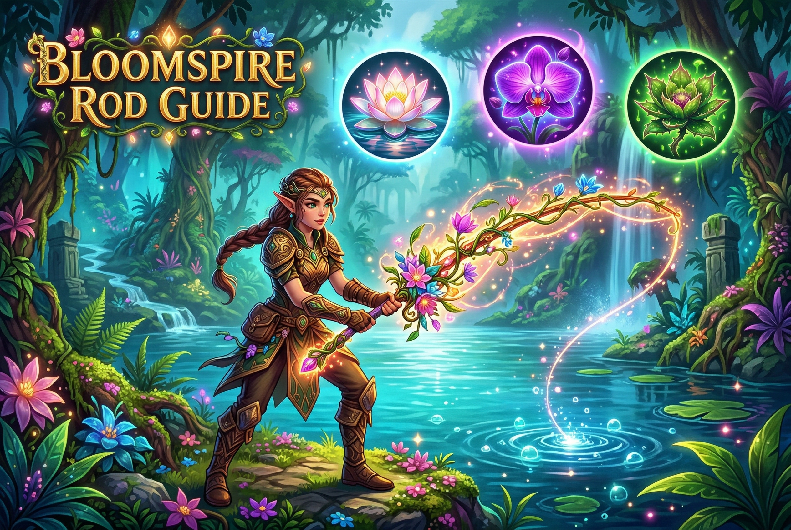 How to Get Bloomspire Rod in Fisch