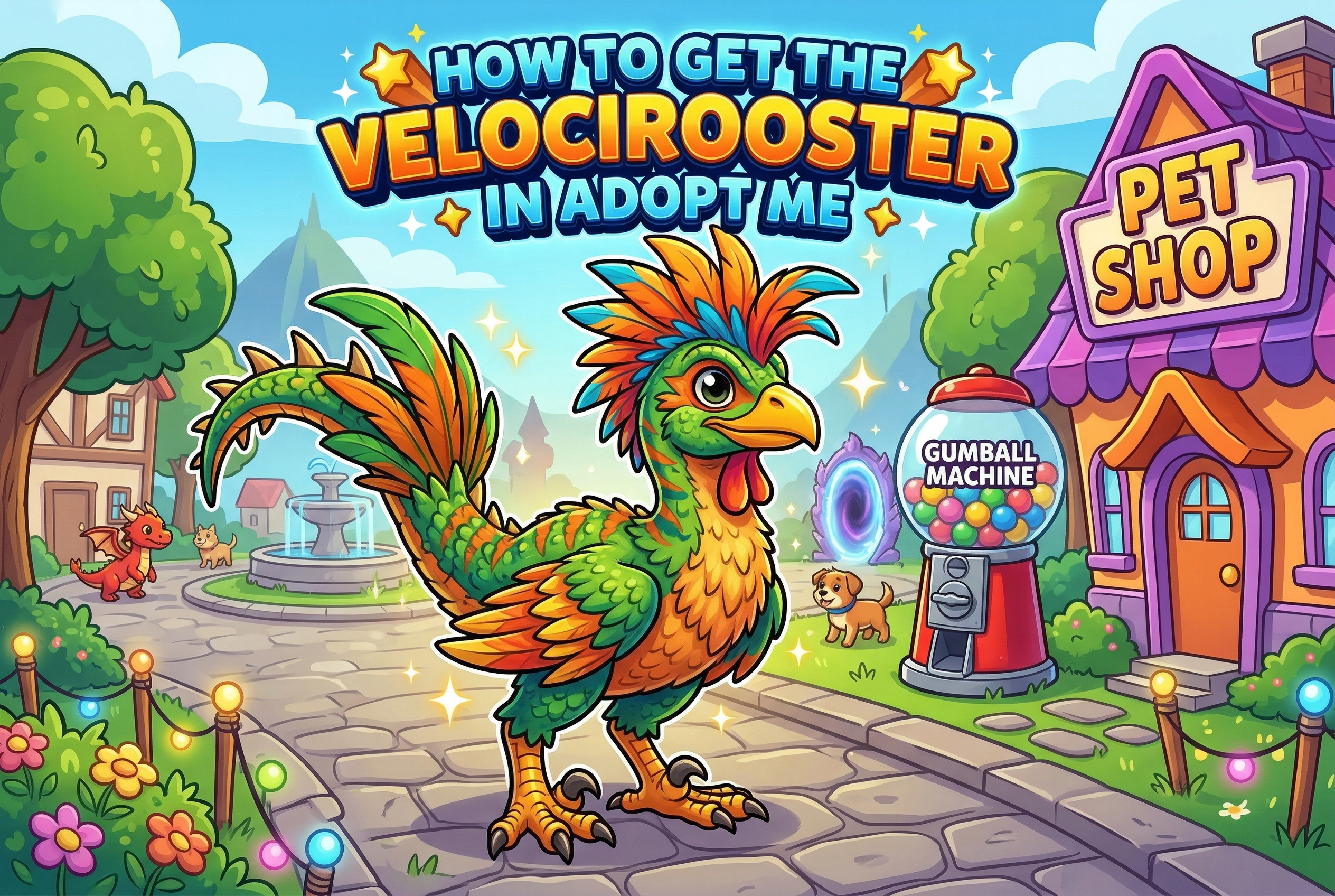 How to Get the Velocirrooster in Adopt Me Guide