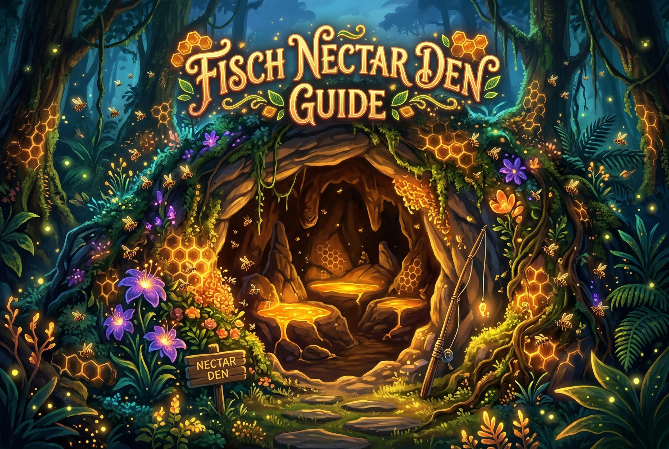 Fisch Nectar Den Guide – How to Survive the Bees in Lost Jungle