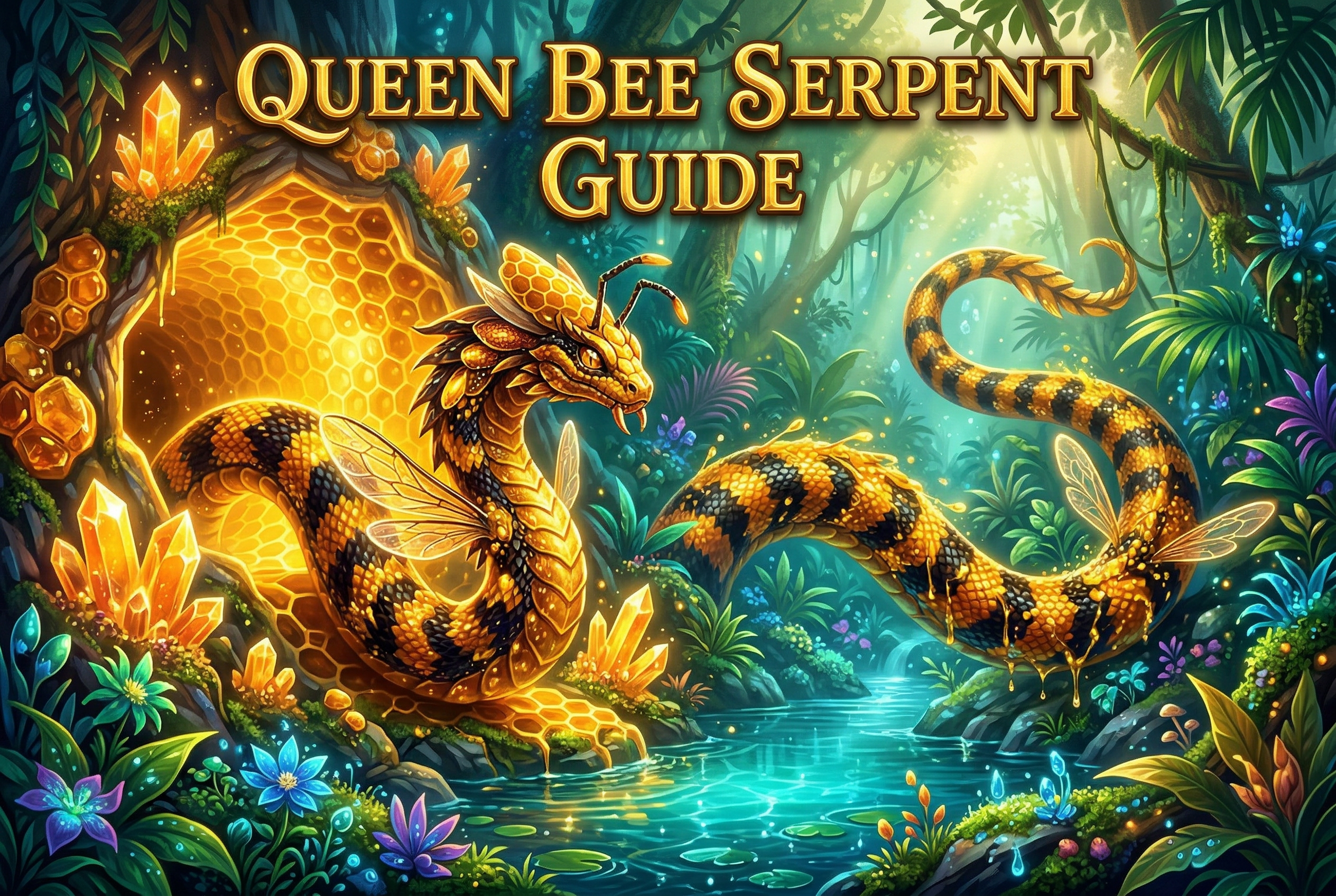 How to Catch Queen Bee Serpent in Fisch
