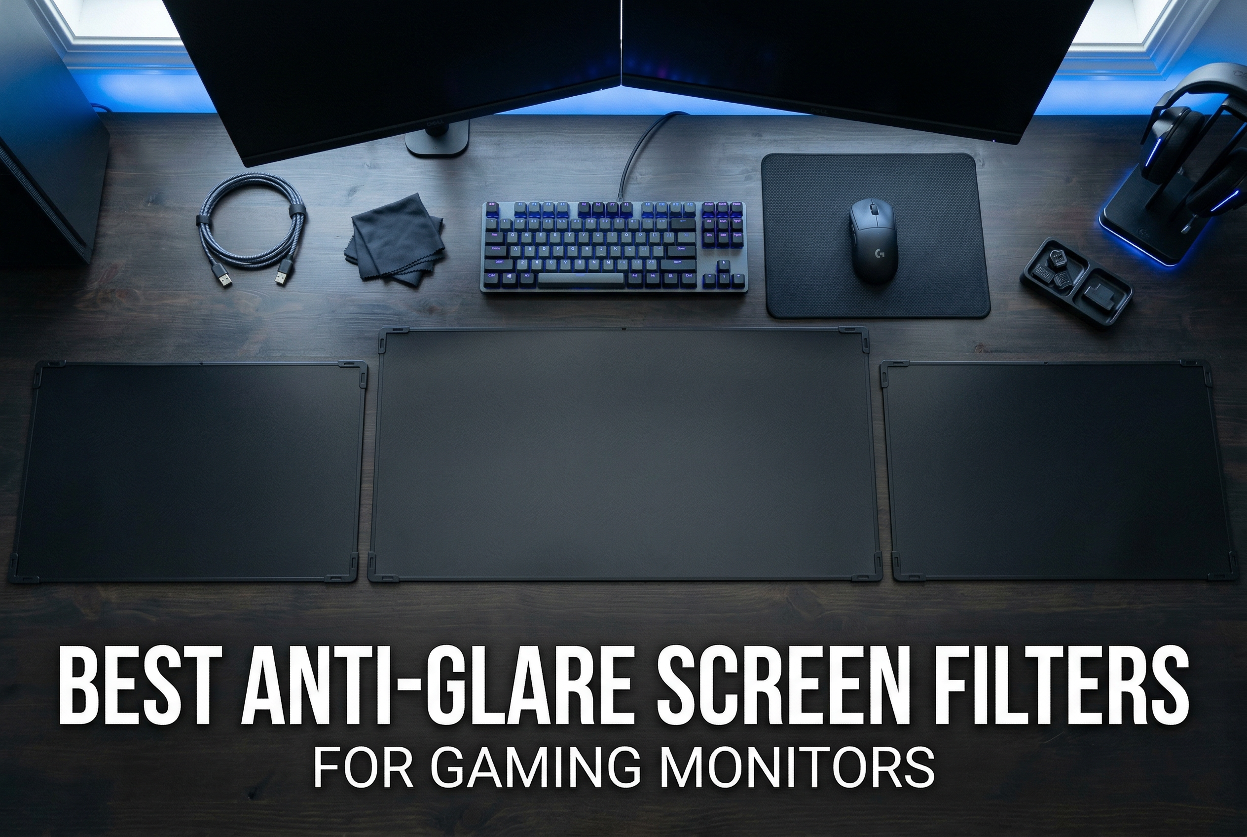 Best anti-glare screen filters for gaming monitors