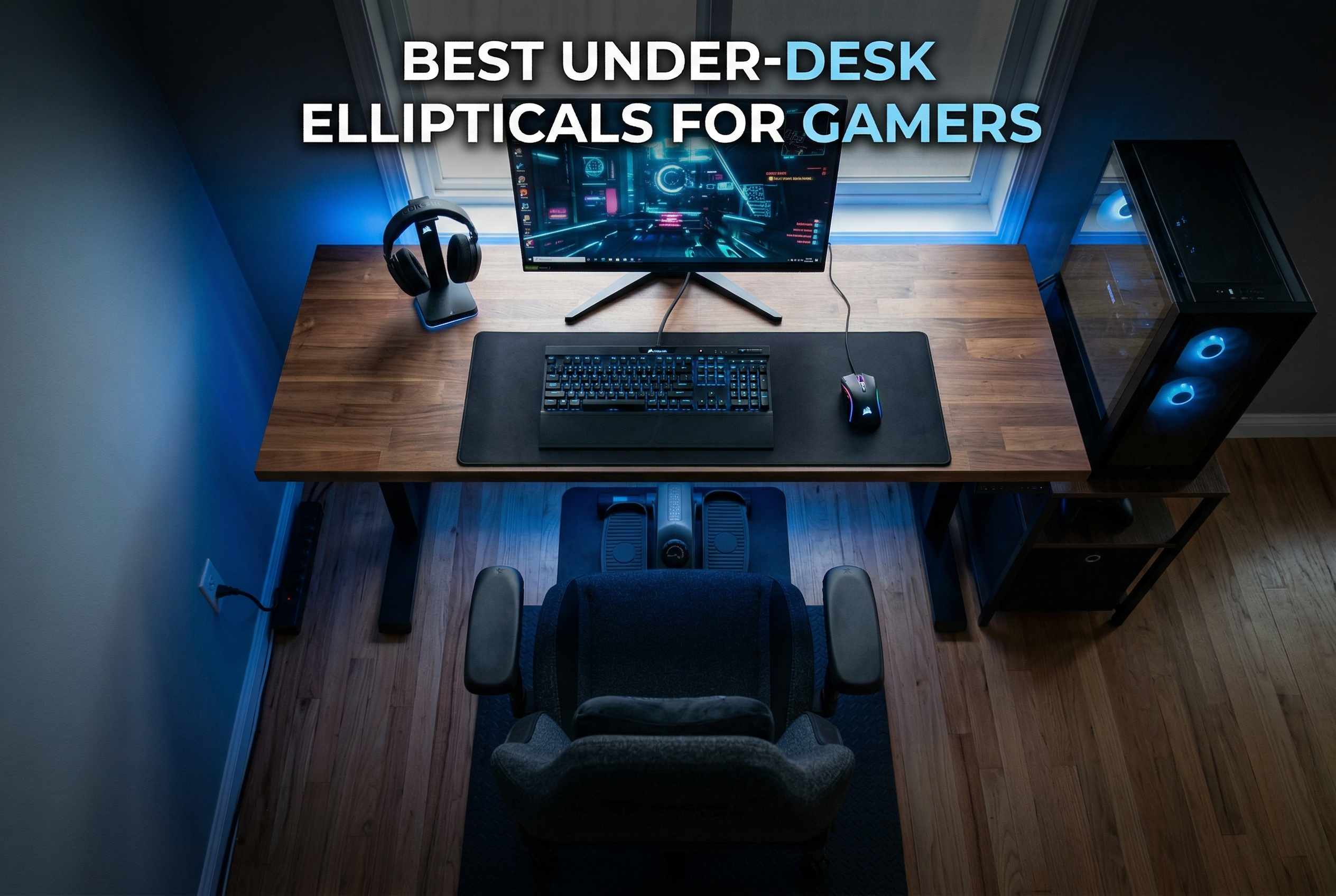 Best under-desk ellipticals for gamers