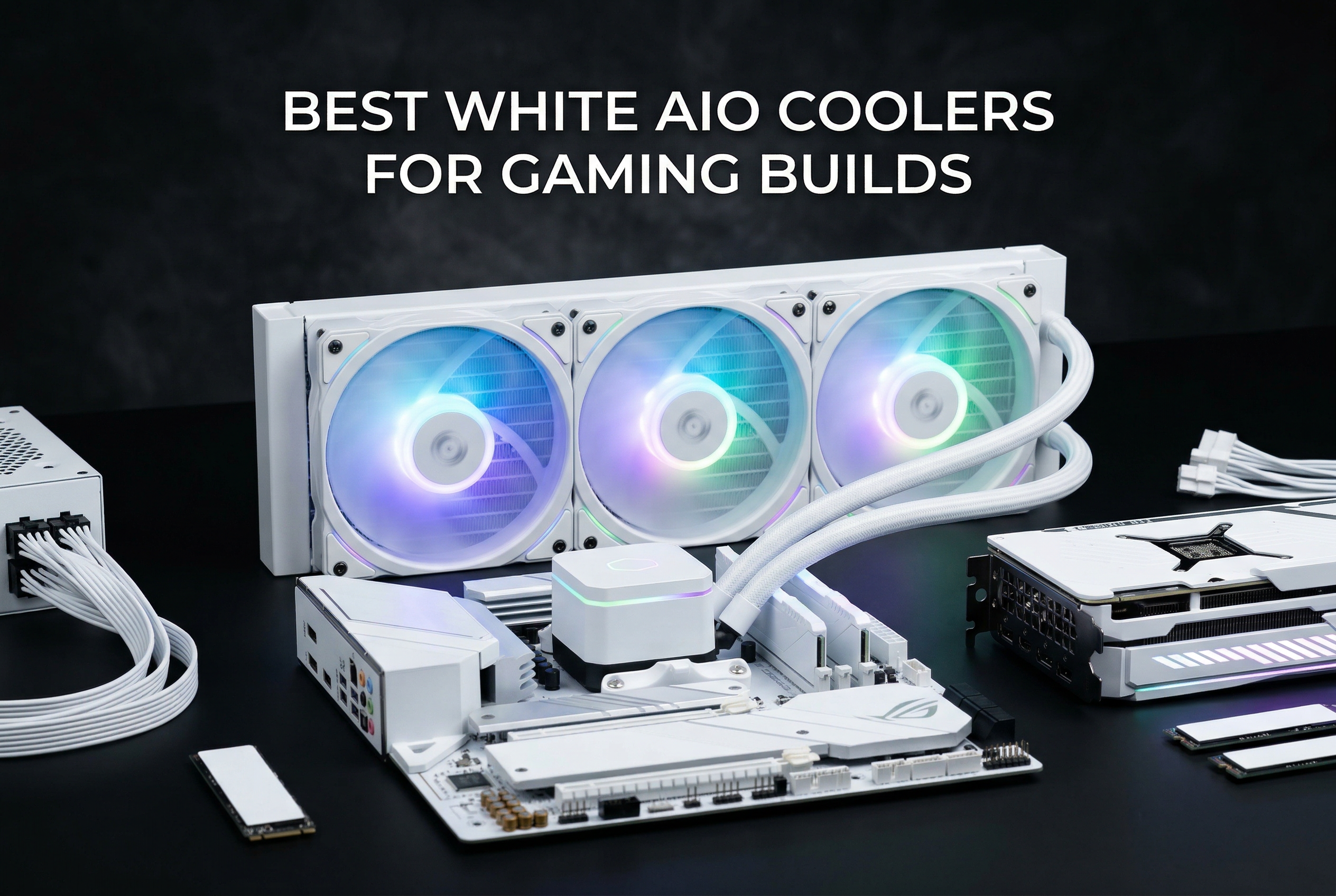 Best white AIO coolers for gaming builds