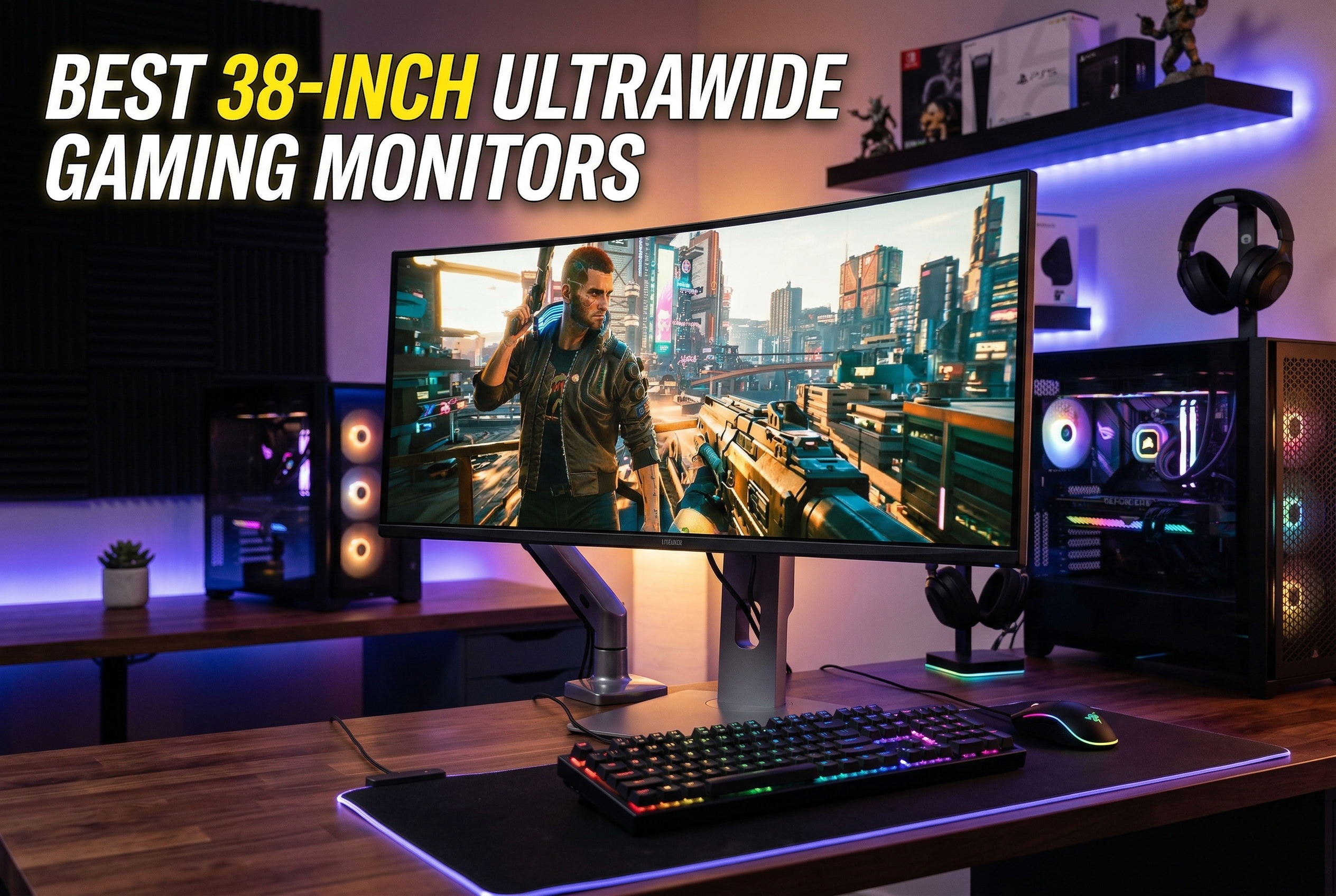 Best 38-inch ultrawide gaming monitors