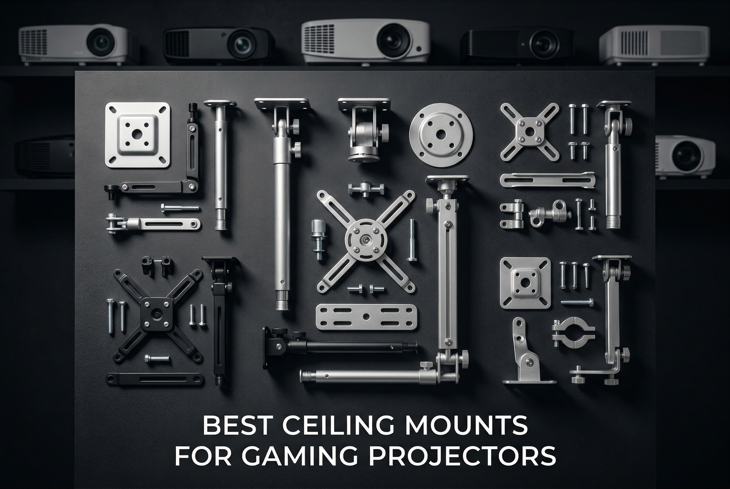 Best ceiling mounts for gaming projectors