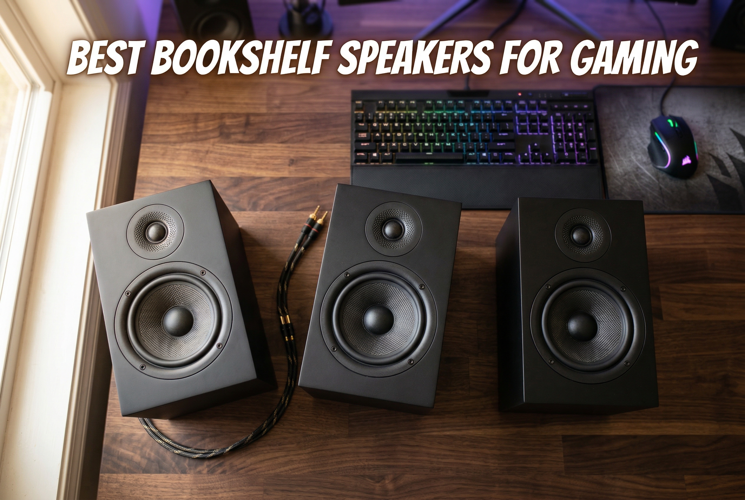 Best bookshelf speakers for gaming