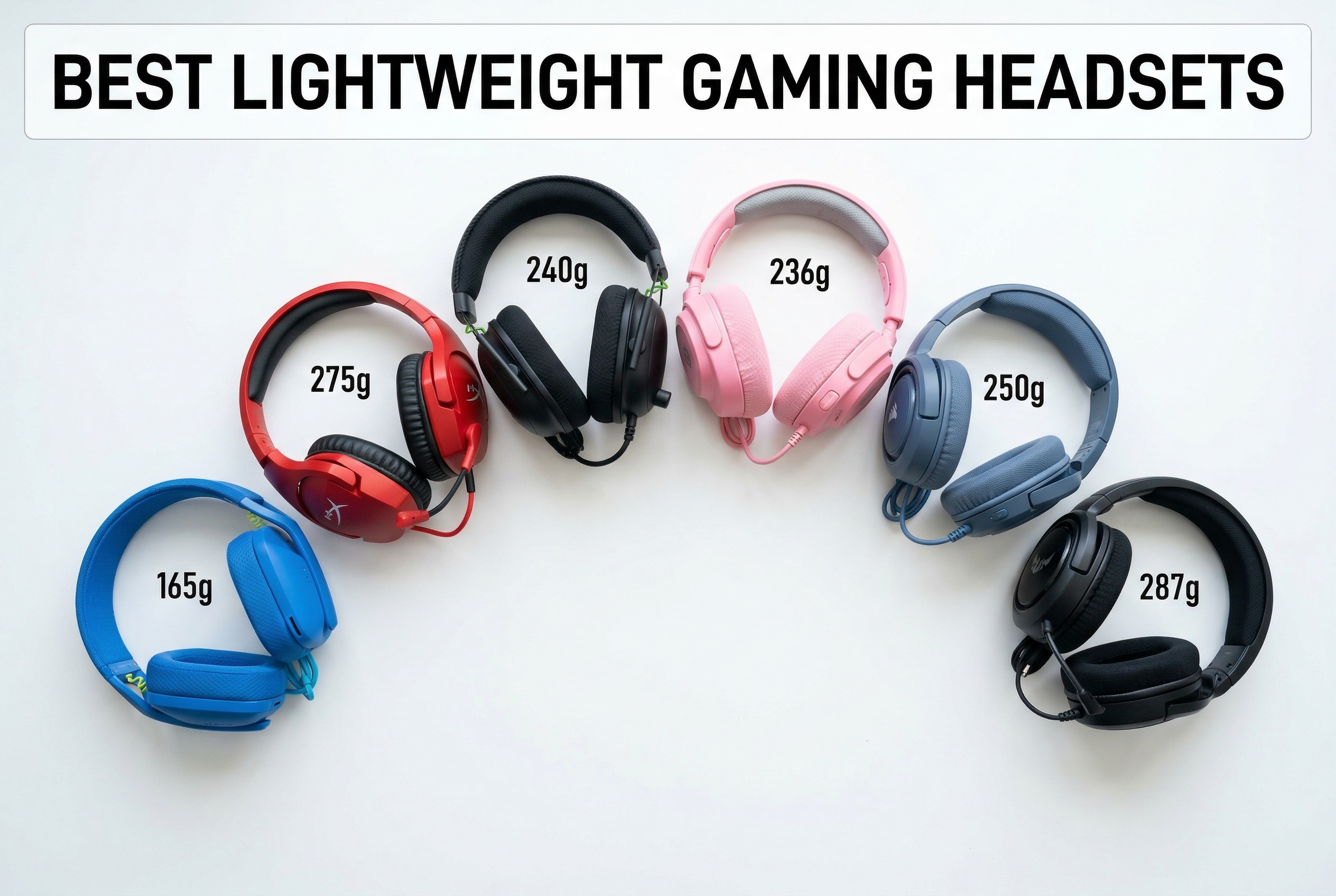 Best lightweight gaming headsets