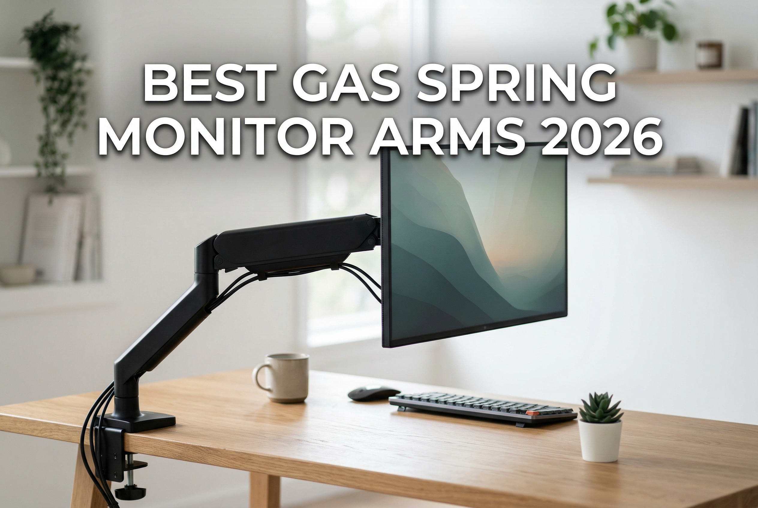 Best gas spring monitor arms