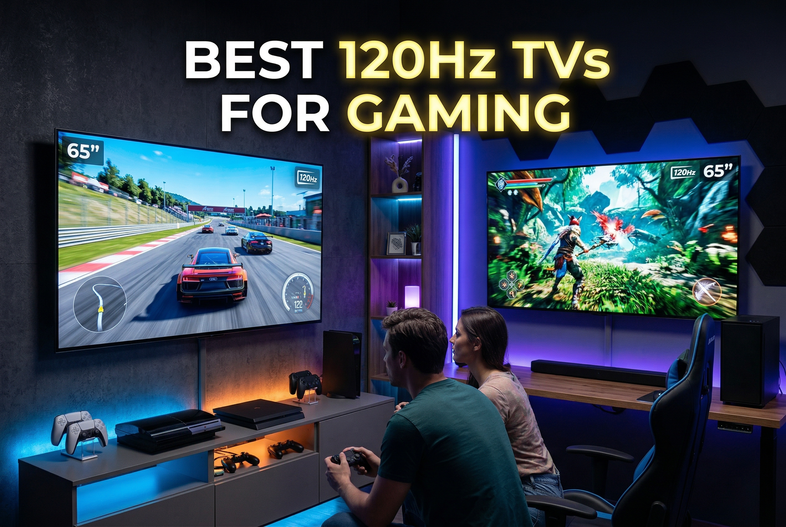Best 120Hz TVs for gaming