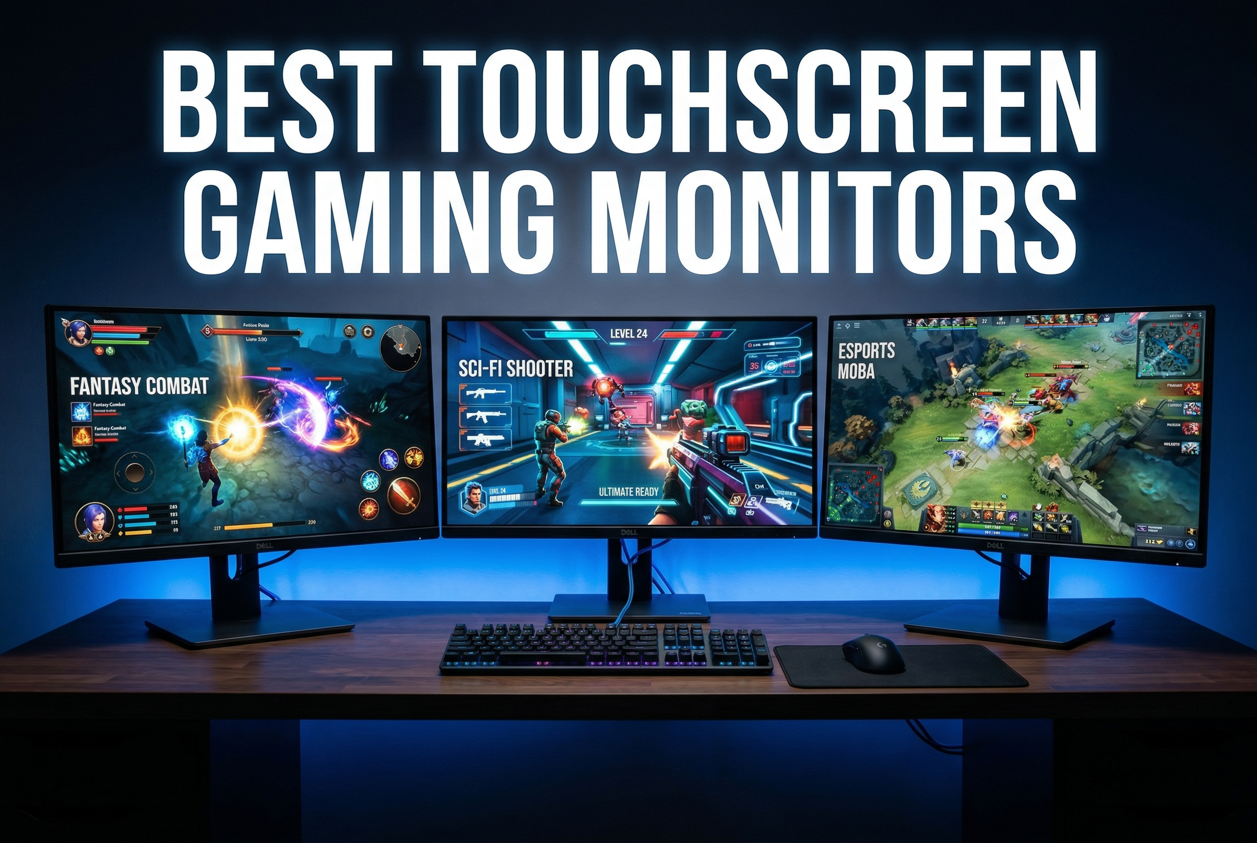 Best touchscreen monitors for gaming