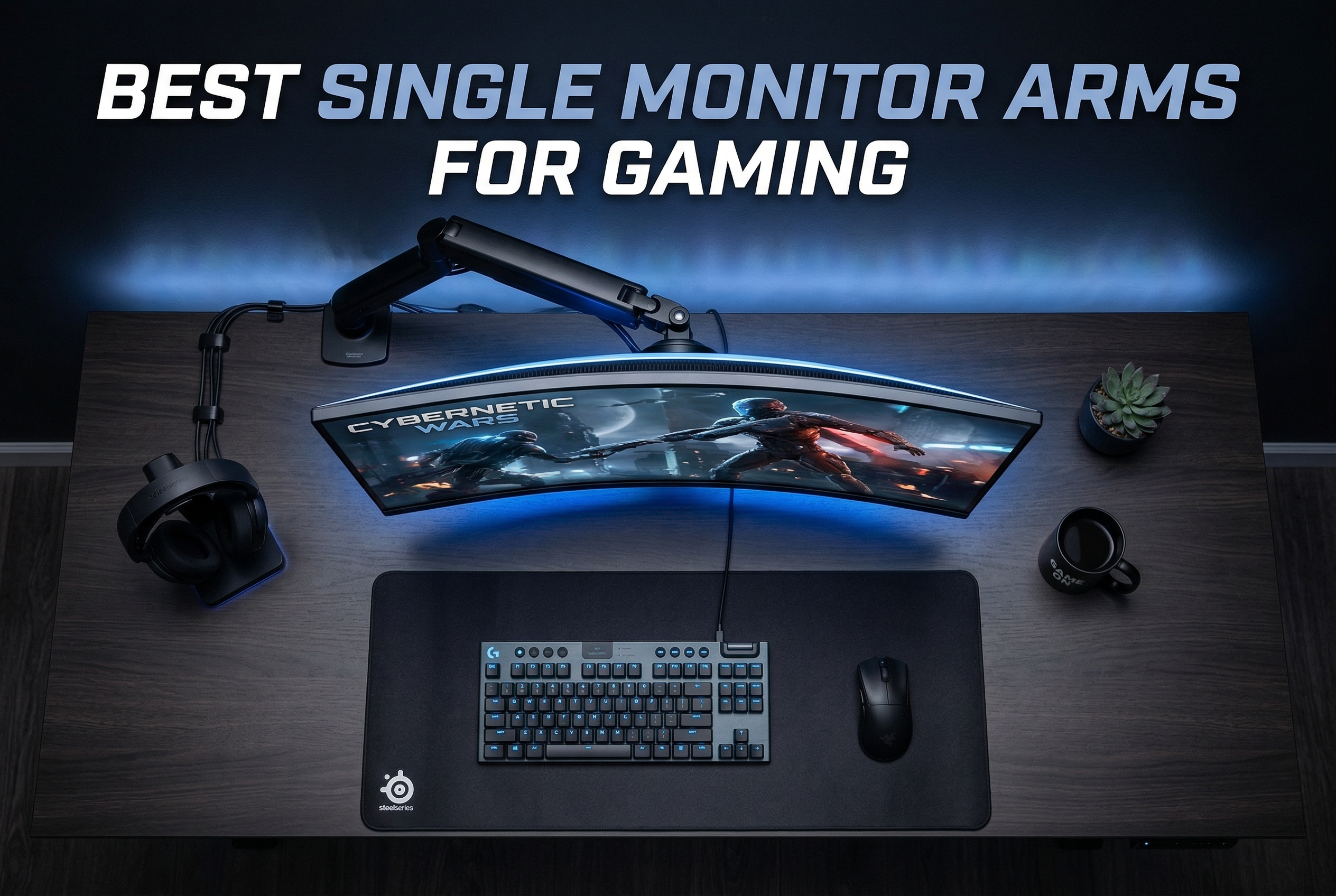 Best single monitor arms for gaming