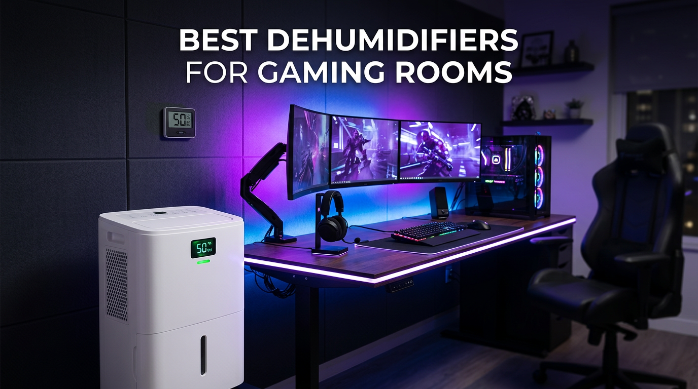 Best dehumidifiers for gaming rooms