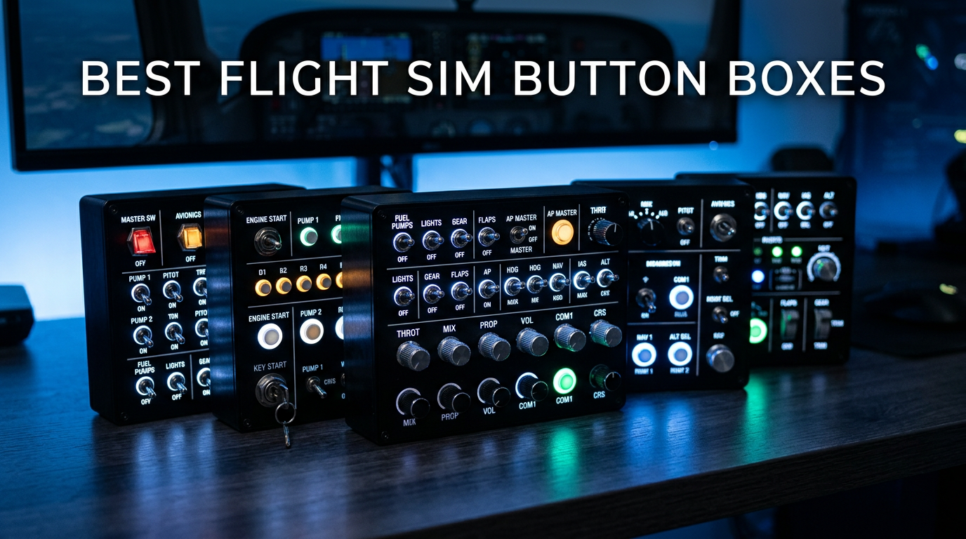 10 Best Flight Sim Button Boxes (March 2026) Complete Buyer's Guide ...