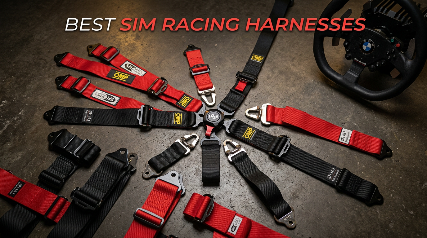 Best sim racing harnesses