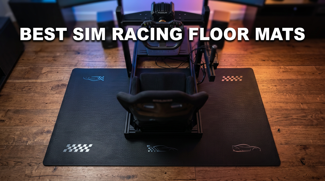 Best sim racing floor mats