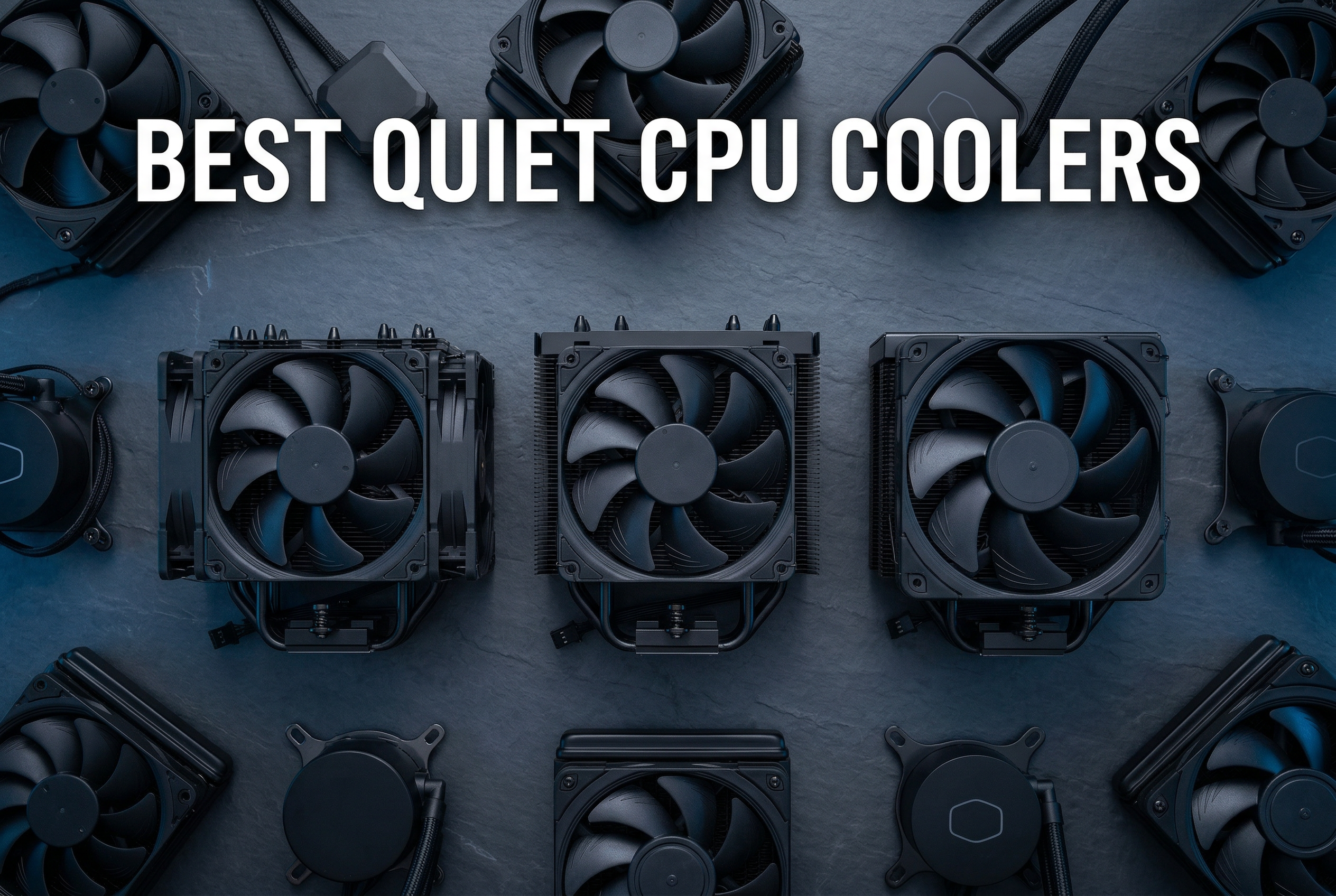 Best quiet CPU coolers for noise-free gaming