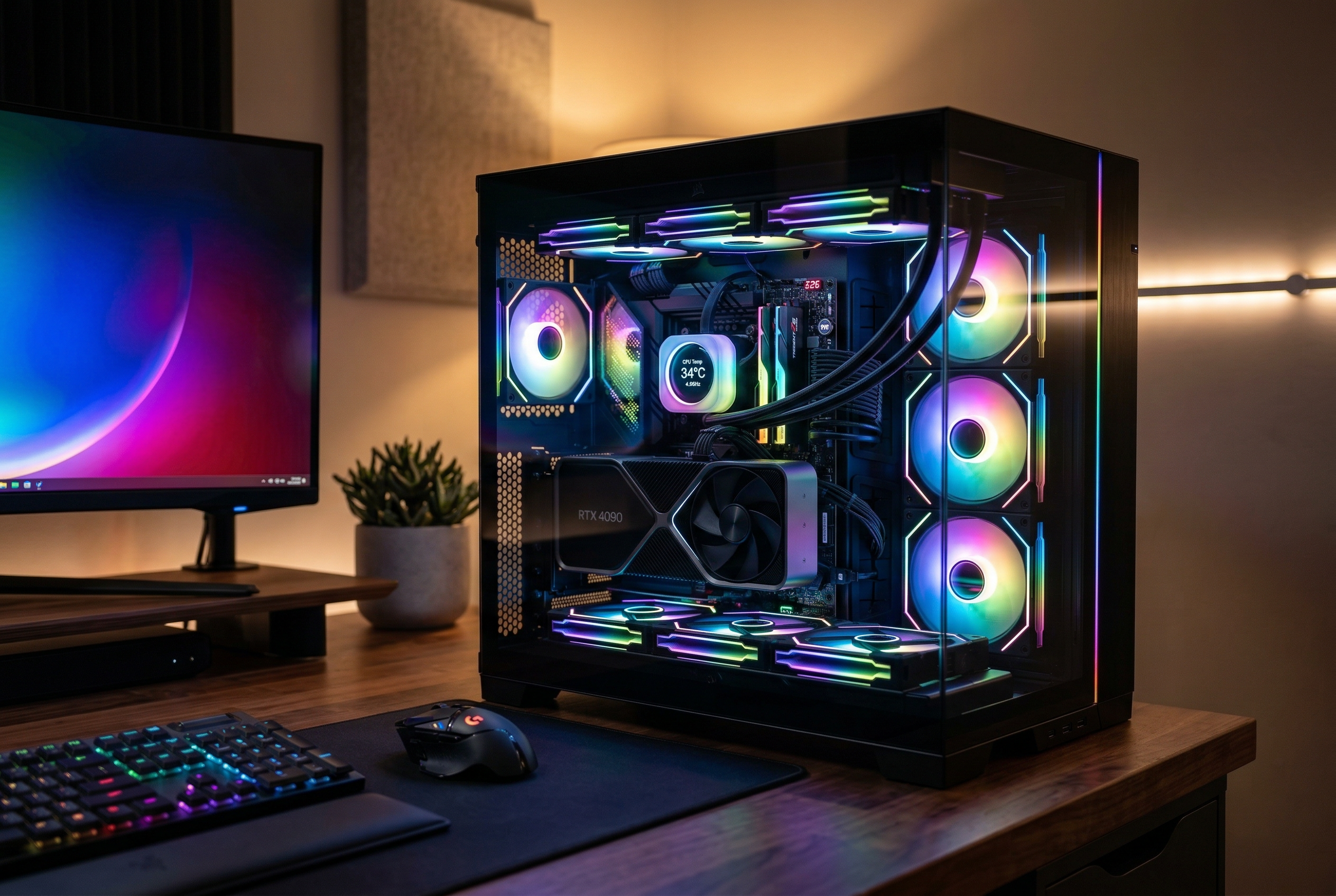 Best panoramic glass PC cases for showcase builds