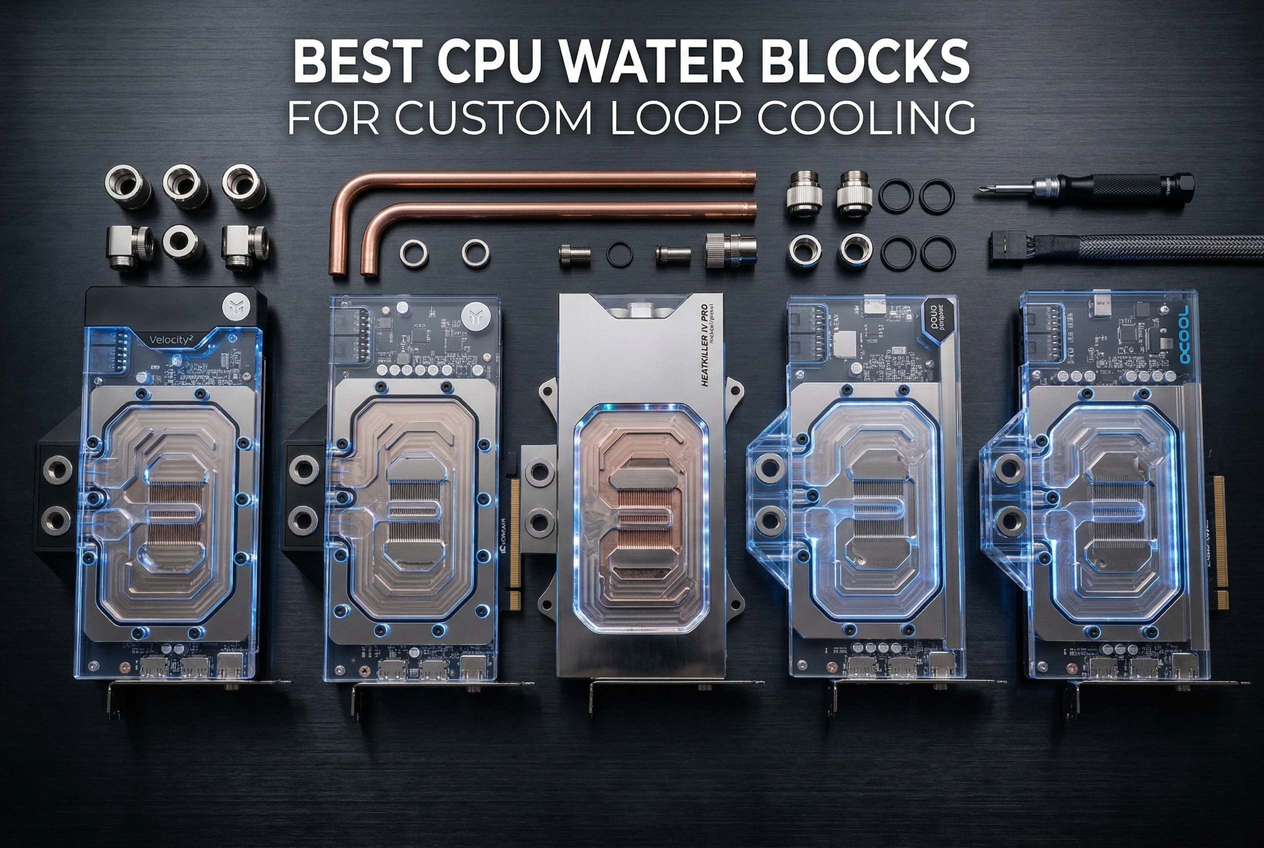 Best CPU water blocks for custom loop cooling