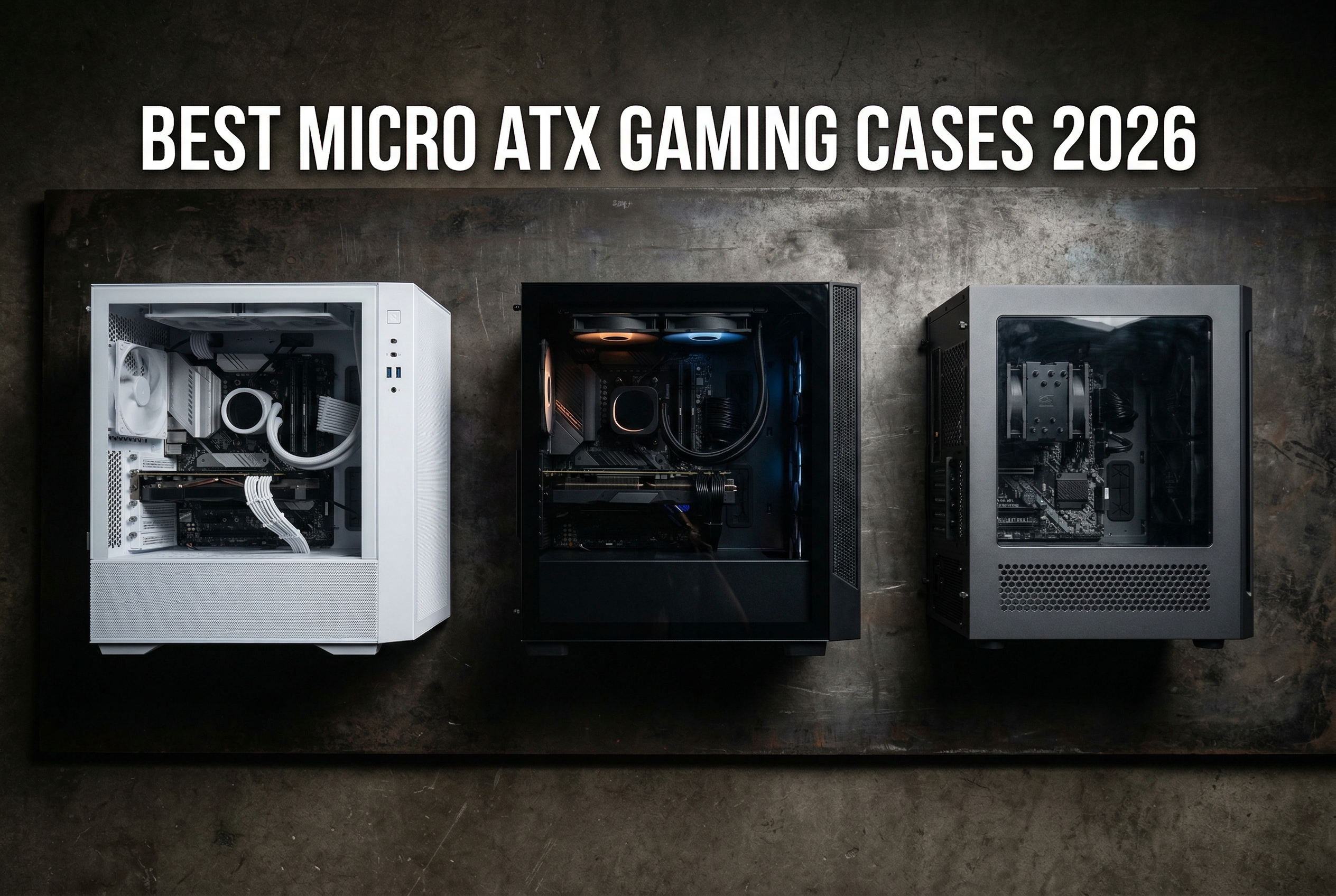 Best Micro ATX cases for gaming builds