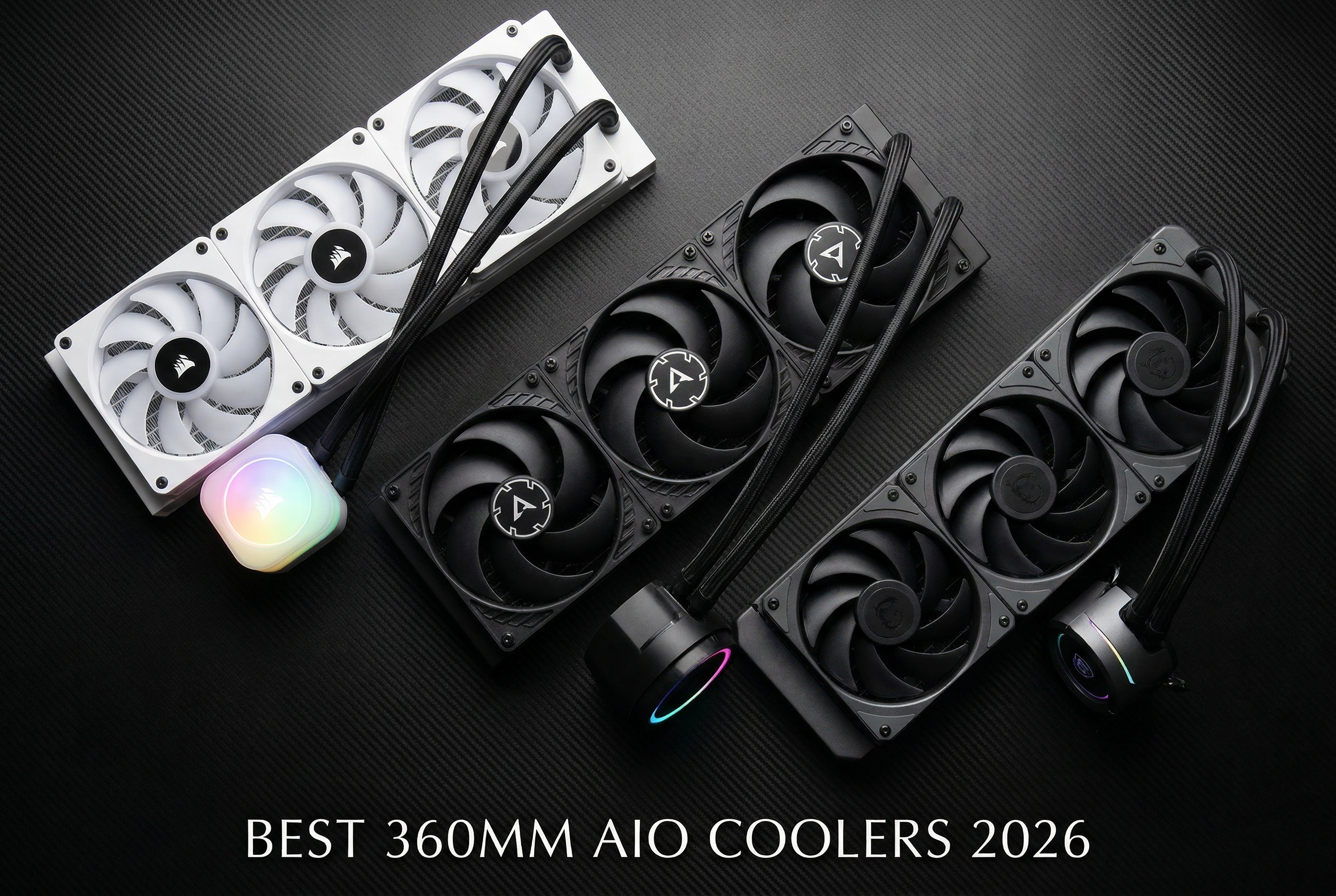 Best 360mm AIO coolers for gaming PCs