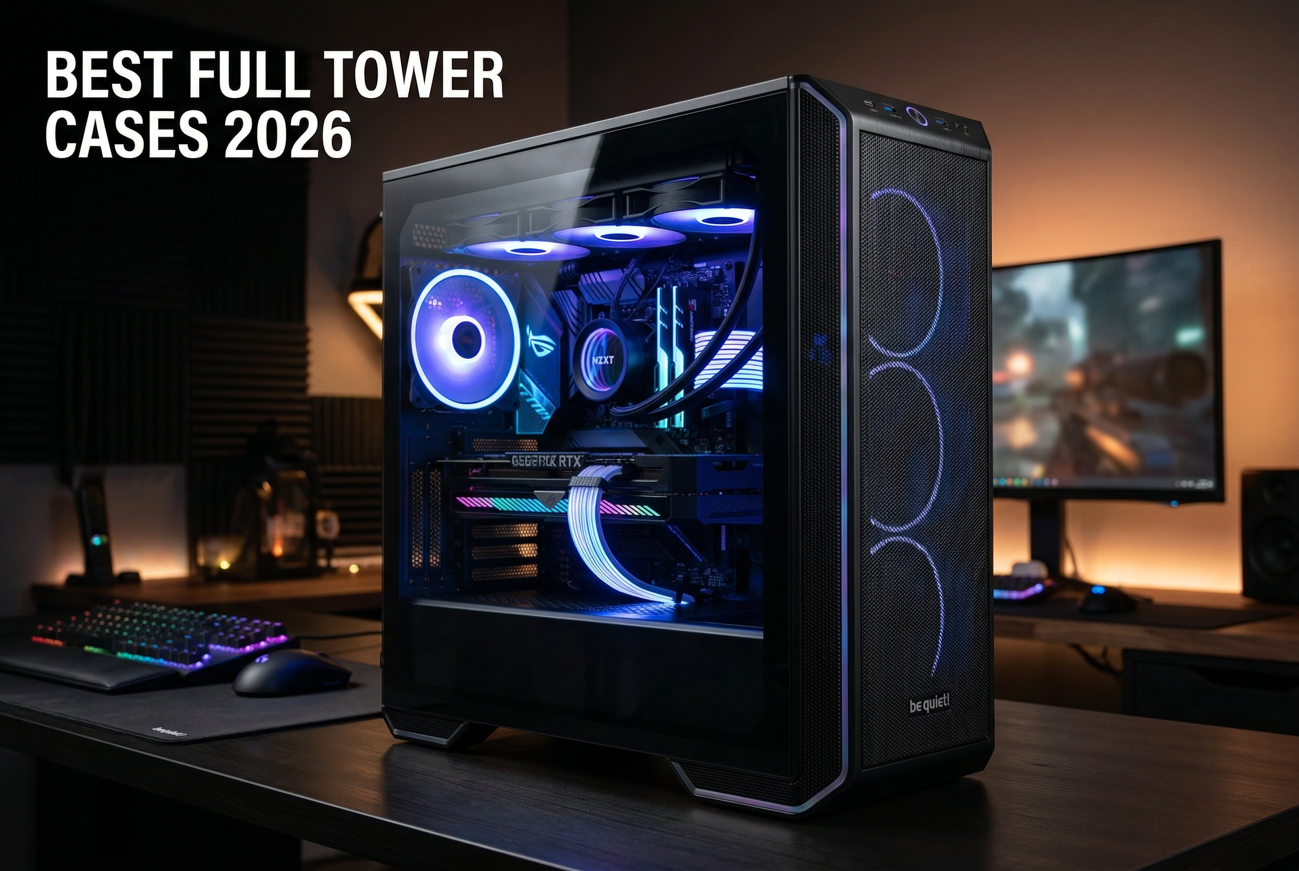 Best full tower cases for gaming PCs