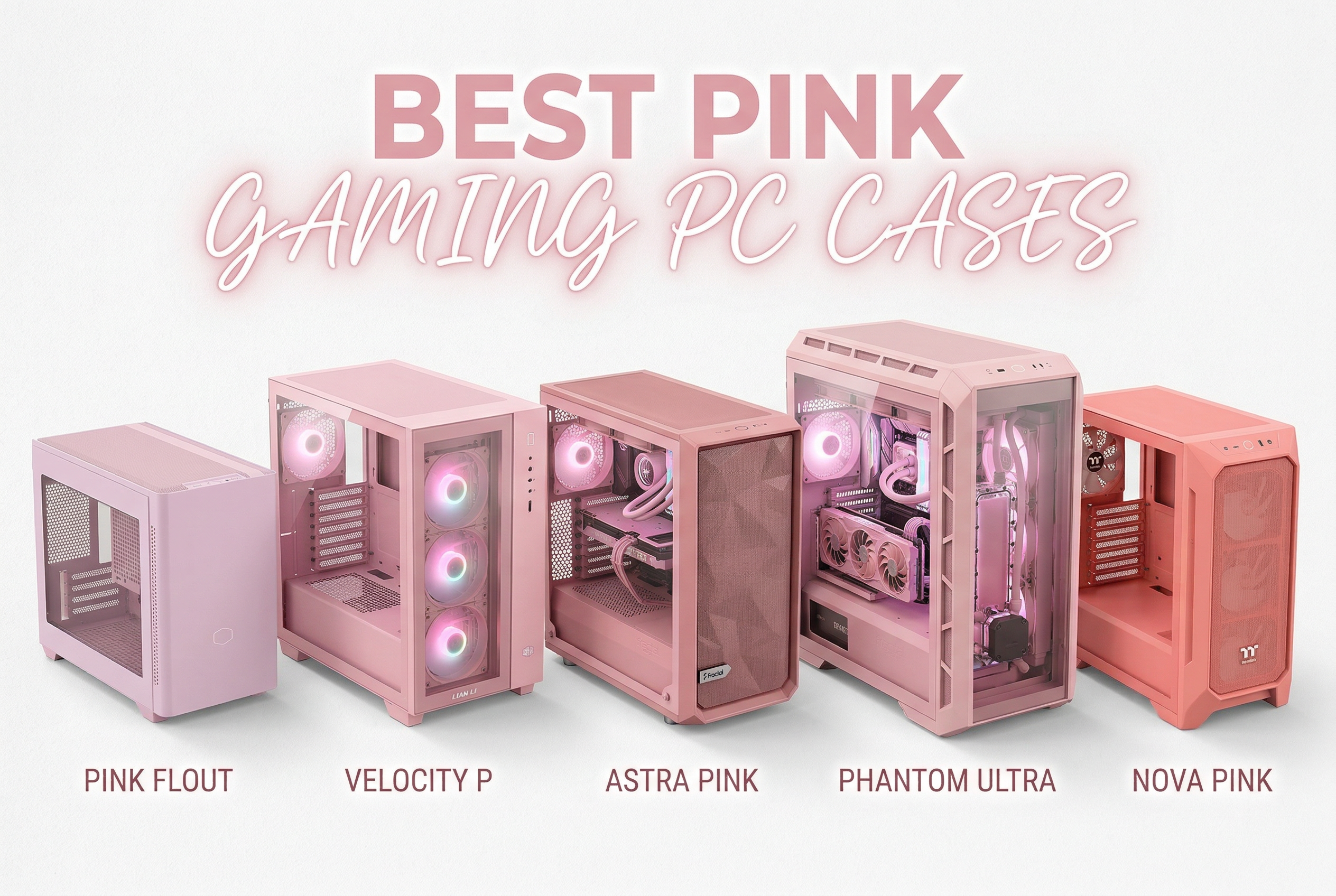 Best pink gaming PC cases