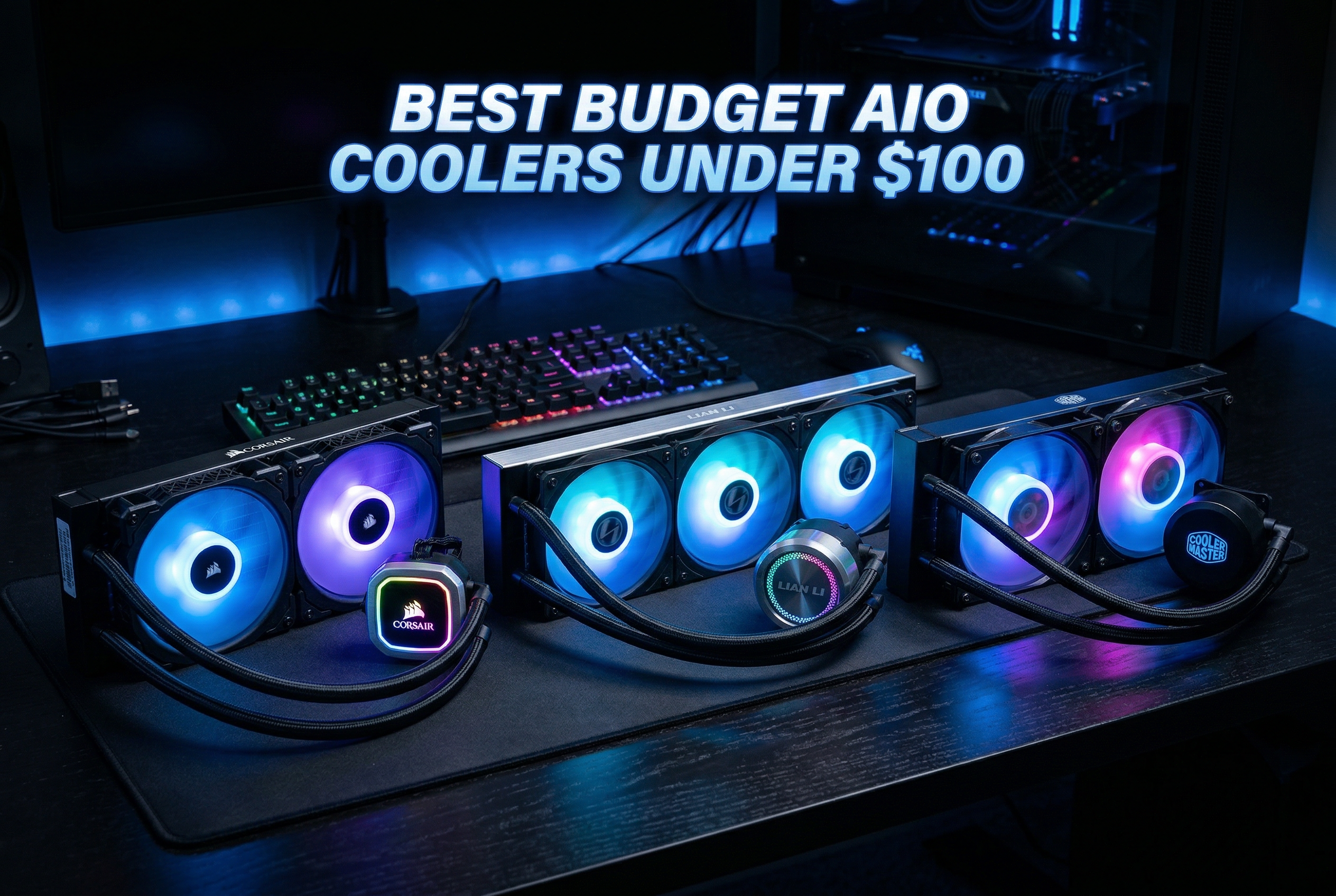 Best budget AIO coolers under $100 for gaming