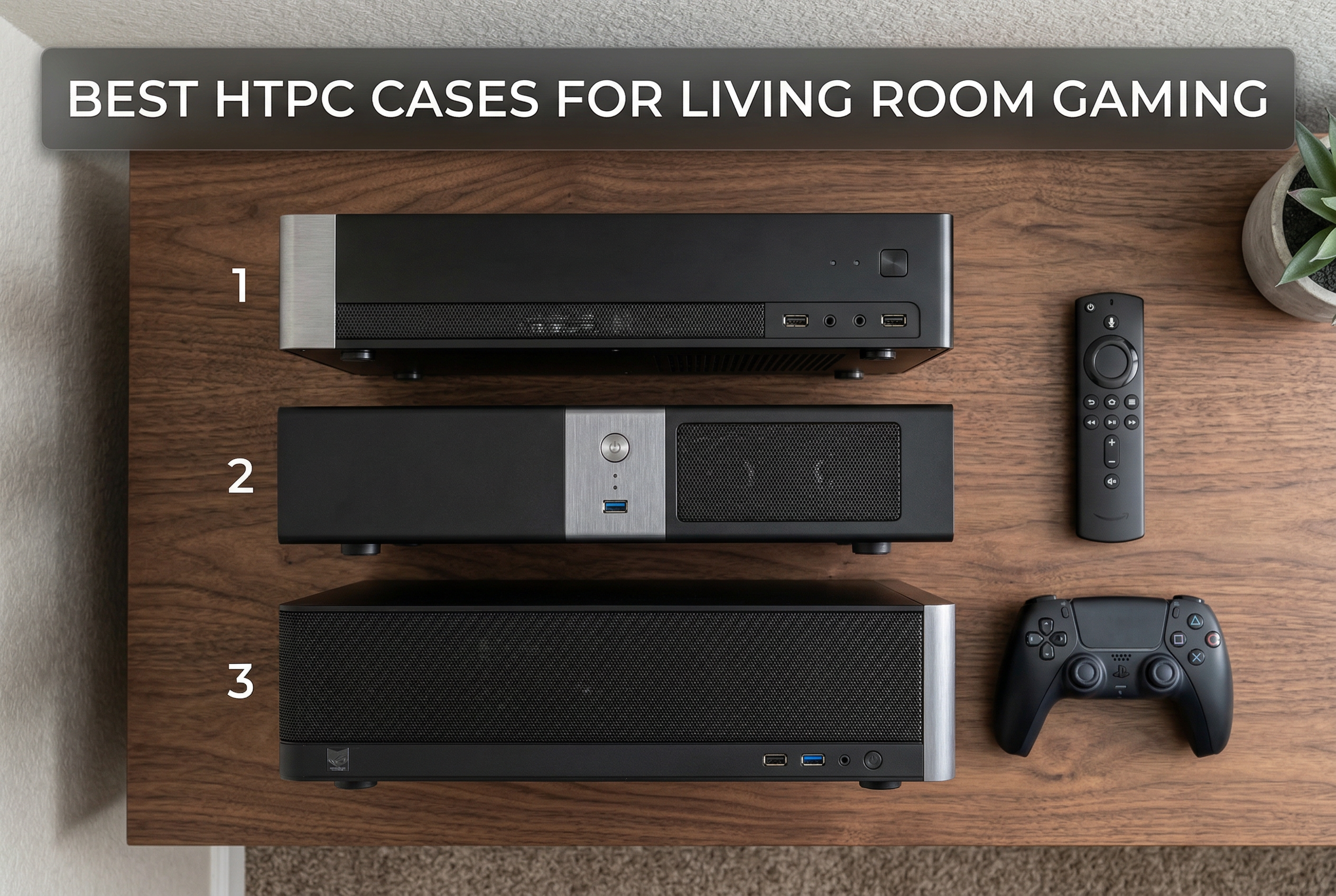 Best HTPC cases for living room gaming