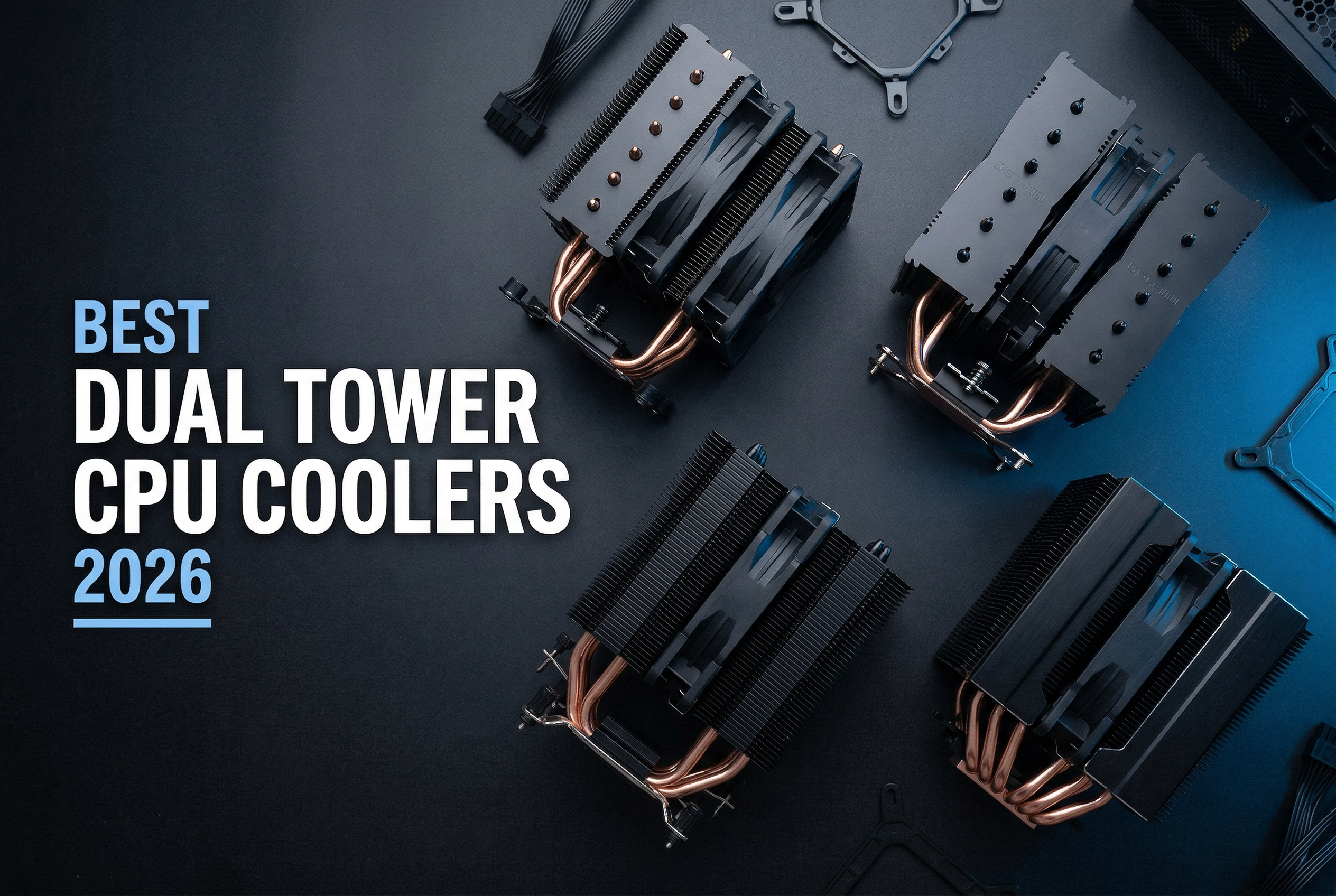 Best dual-tower CPU coolers for gaming