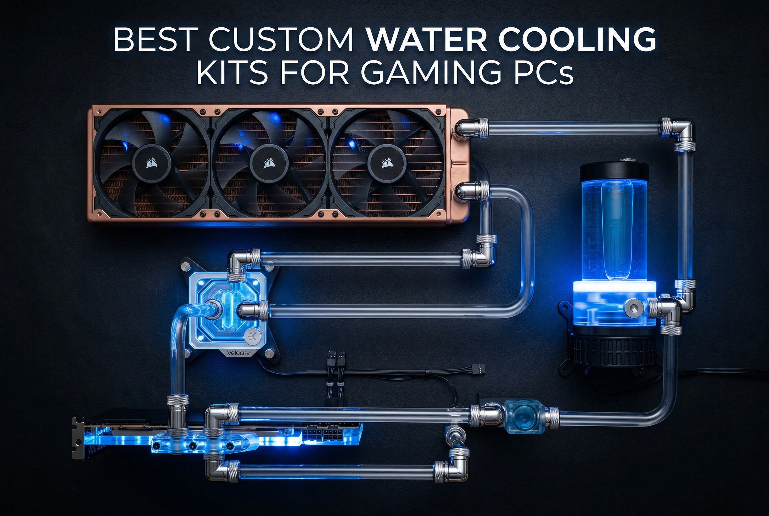 Best custom water cooling kits for gaming PCs