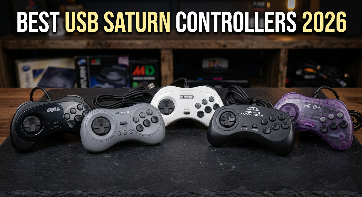 Best USB Sega Saturn controllers