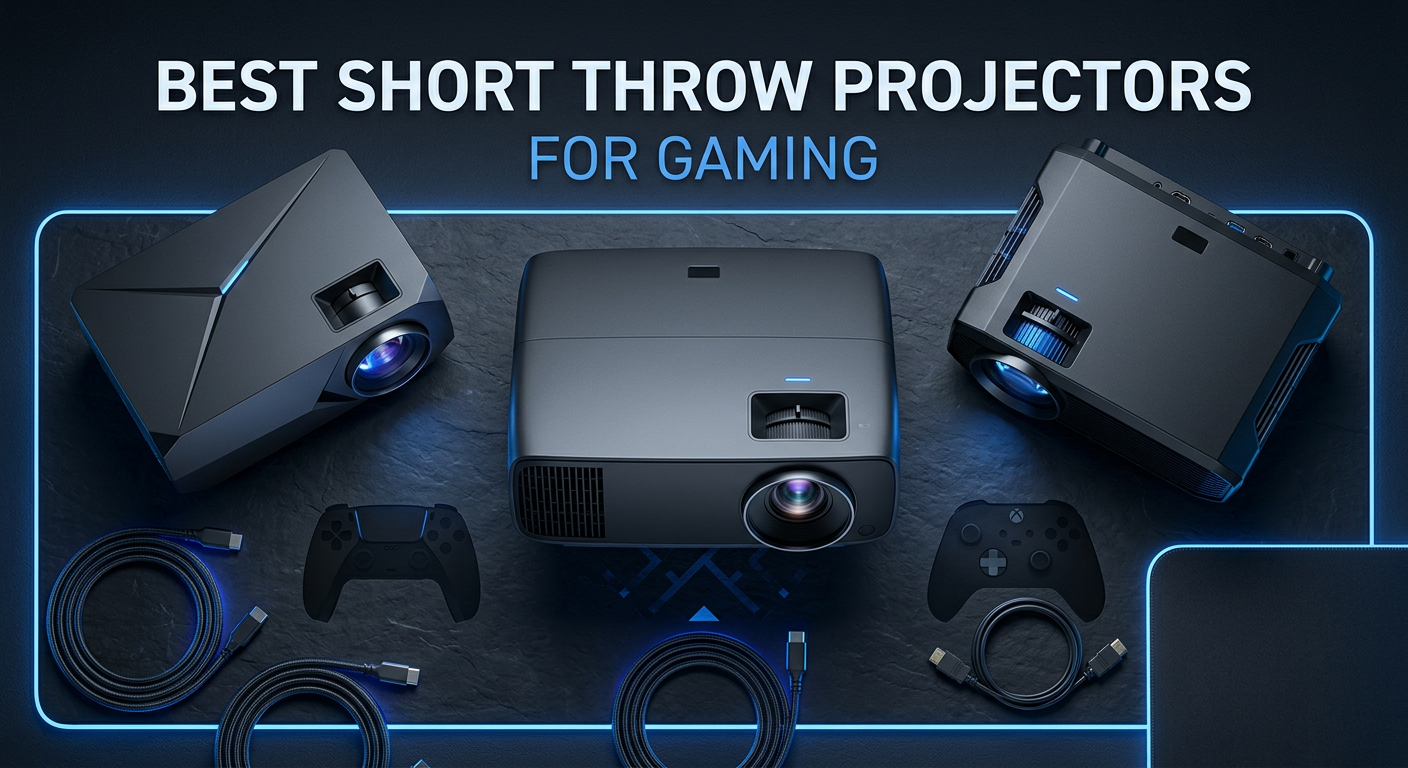 Best short throw projectors for gaming