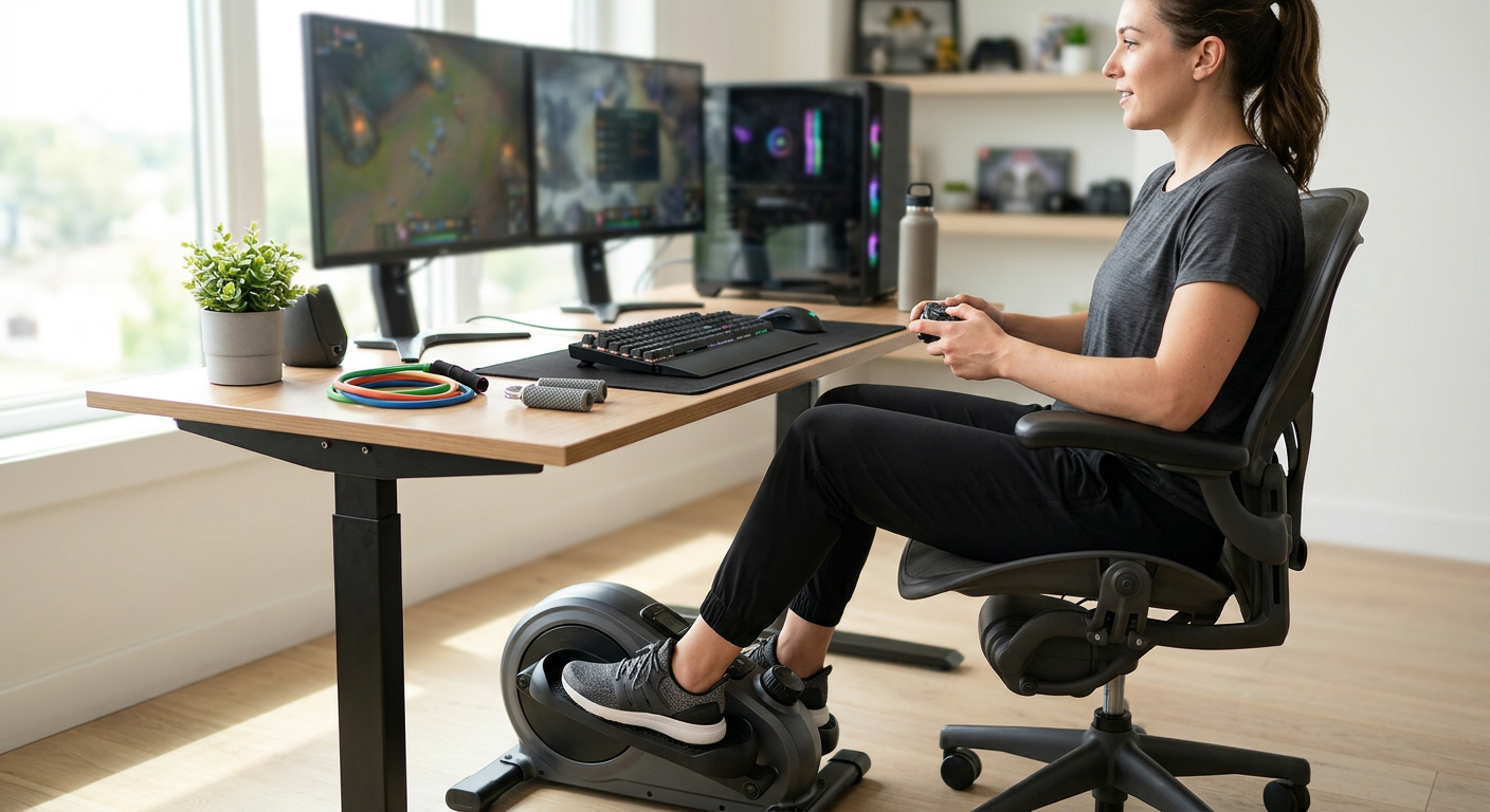 Best desk exercise equipment for gamers