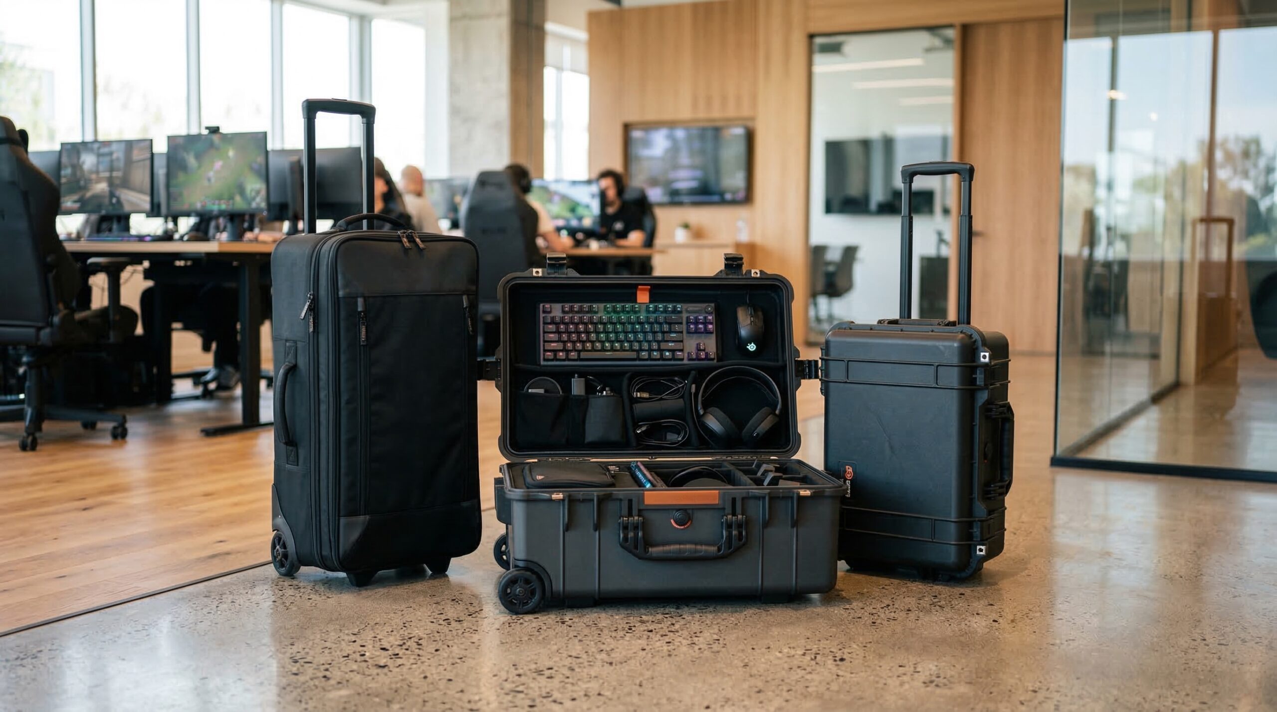 Best gaming equipment rolling cases