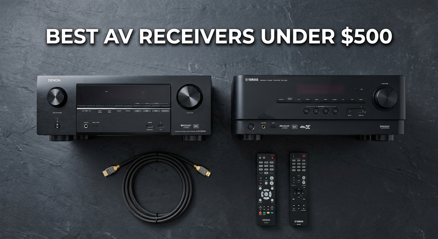 best av receivers under $500