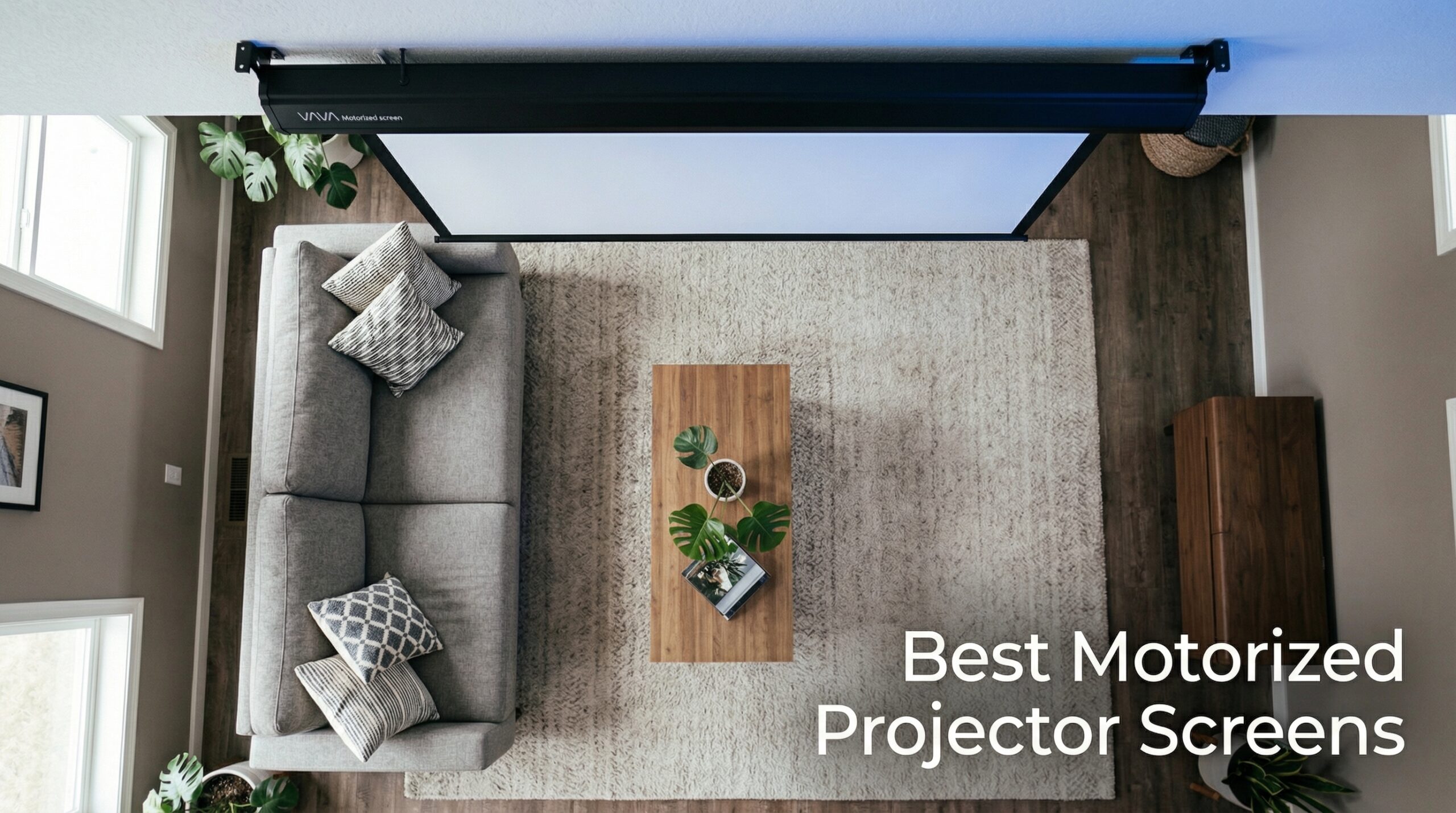 best motorized projector screens