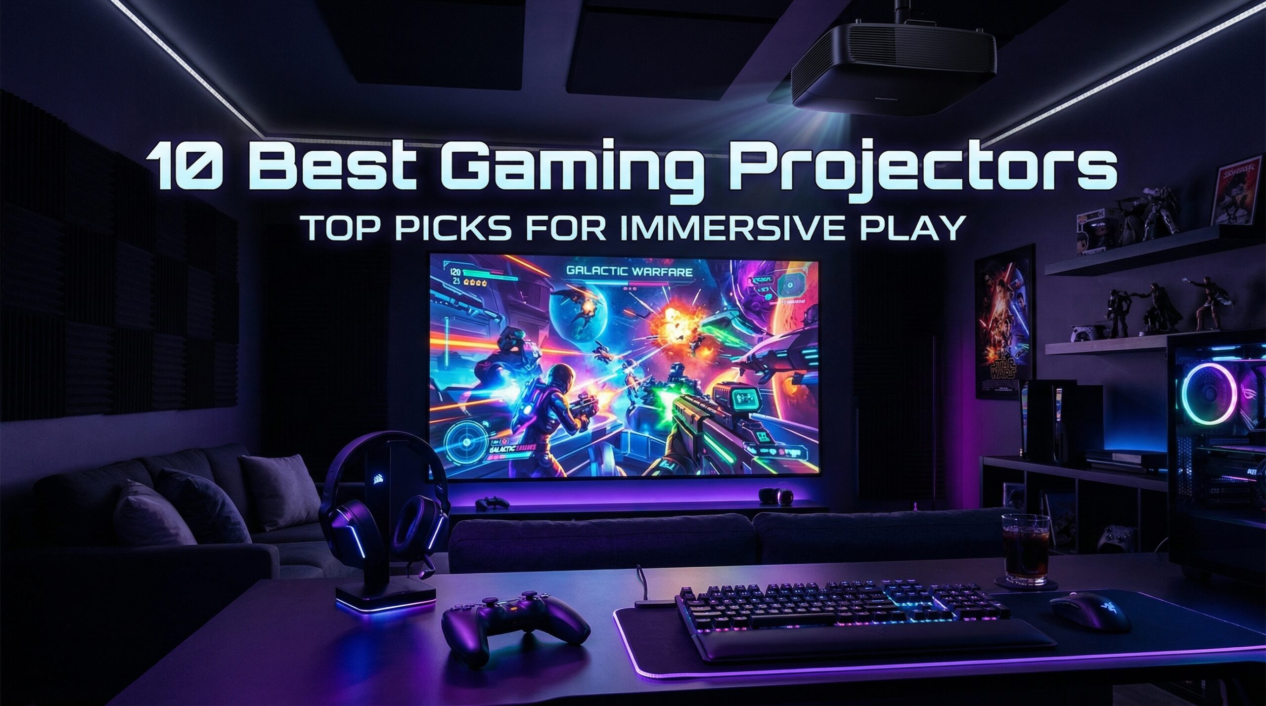 best gaming projectors