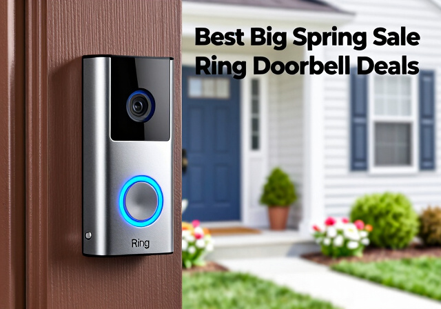 Best Big Spring Sale Ring Doorbell Deals on Amazon