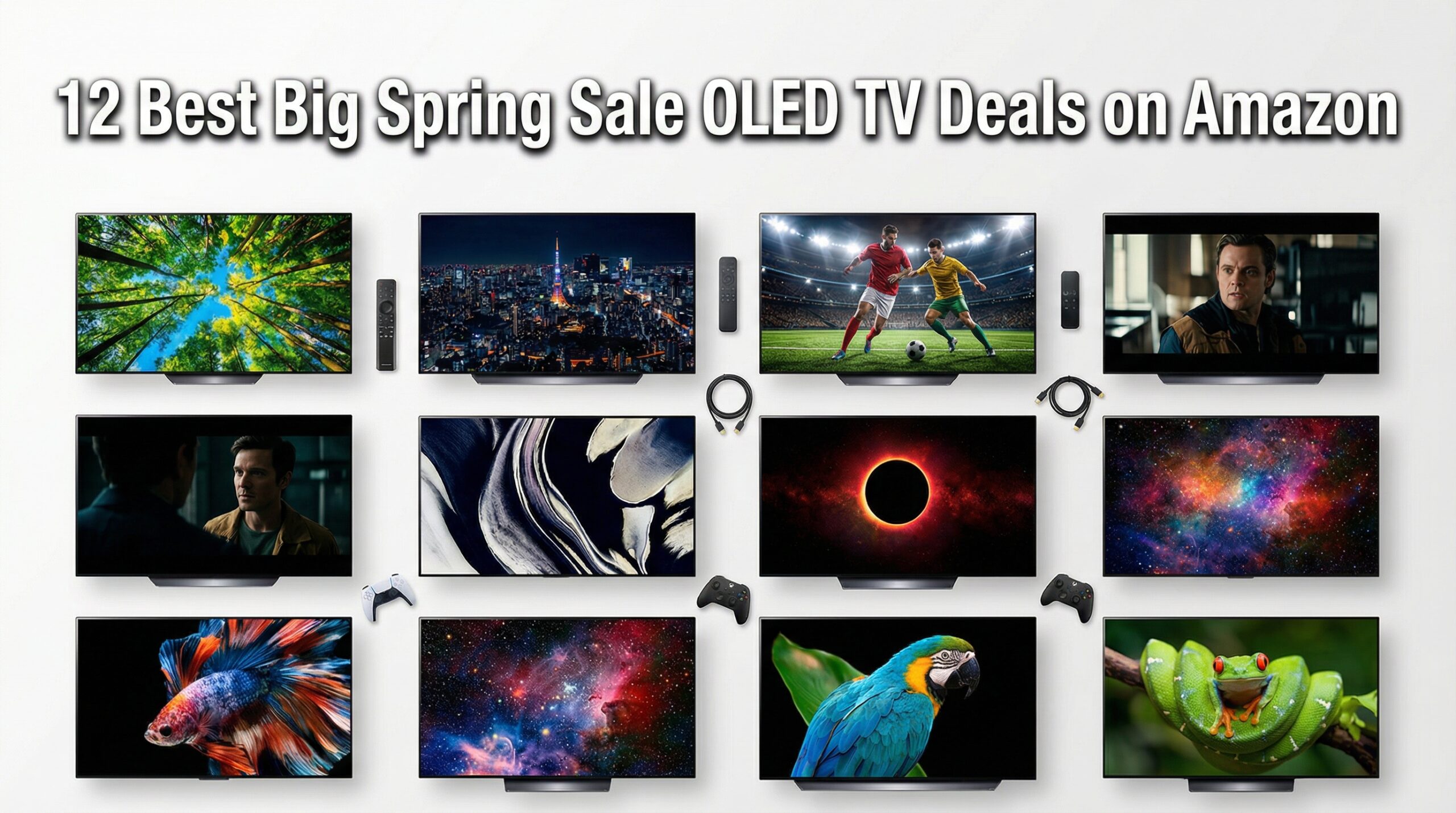 Best Big Spring Sale OLED TV Deals on Amazon