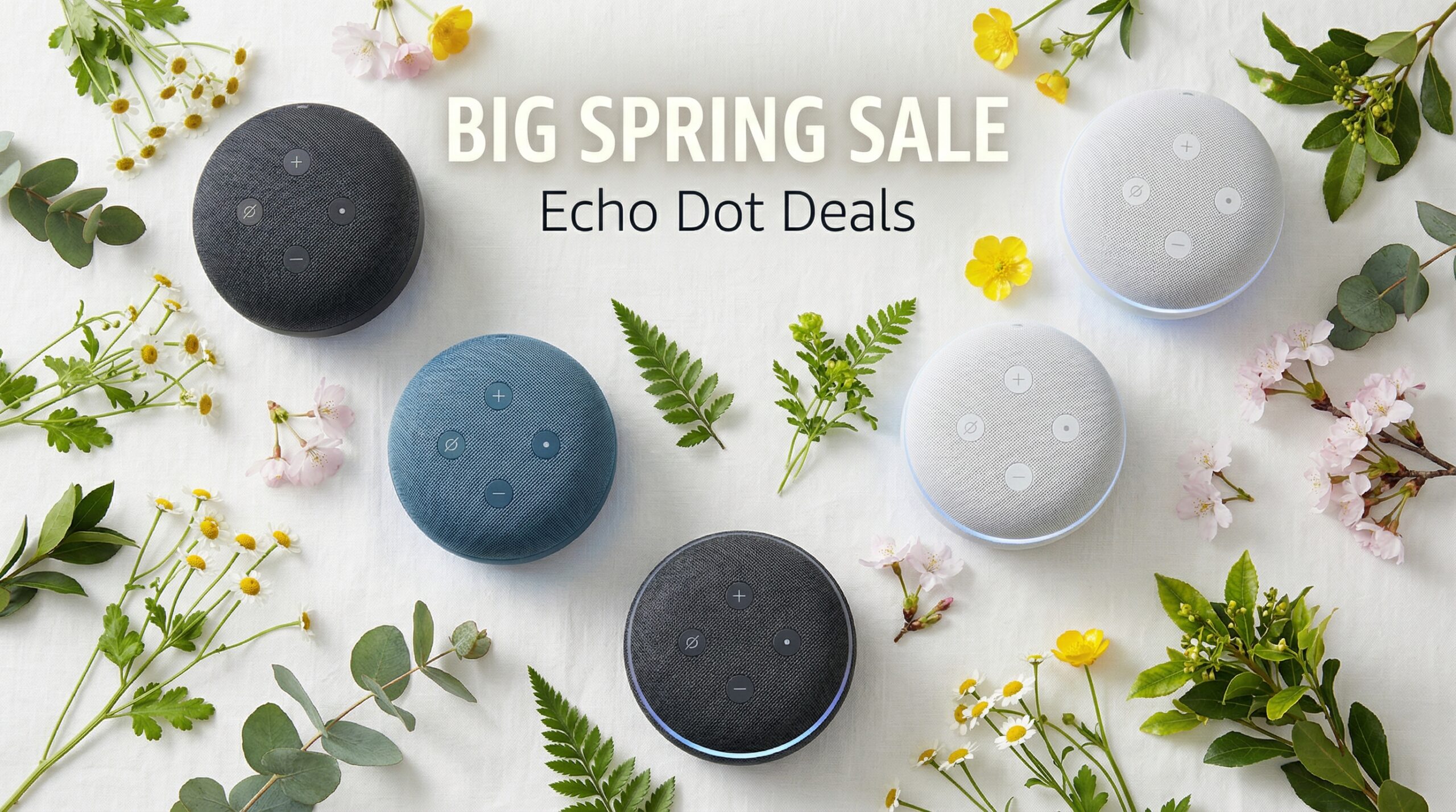 Best Big Spring Sale Echo Dot Deals on Amazon