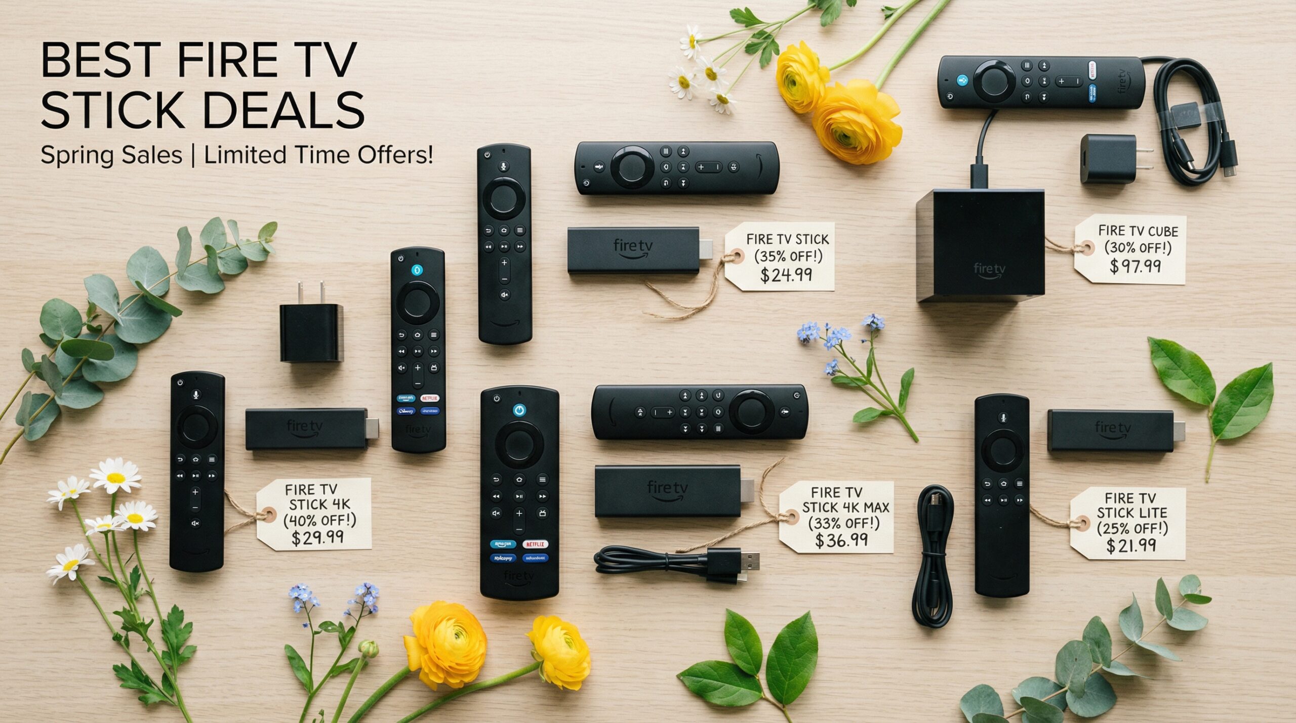 Best Big Spring Sale Fire TV Stick Deals on Amazon
