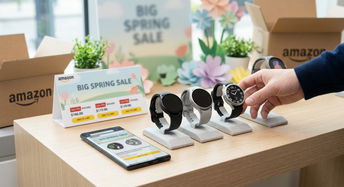 Best Big Spring Sale Samsung Galaxy Watch Deals on Amazon