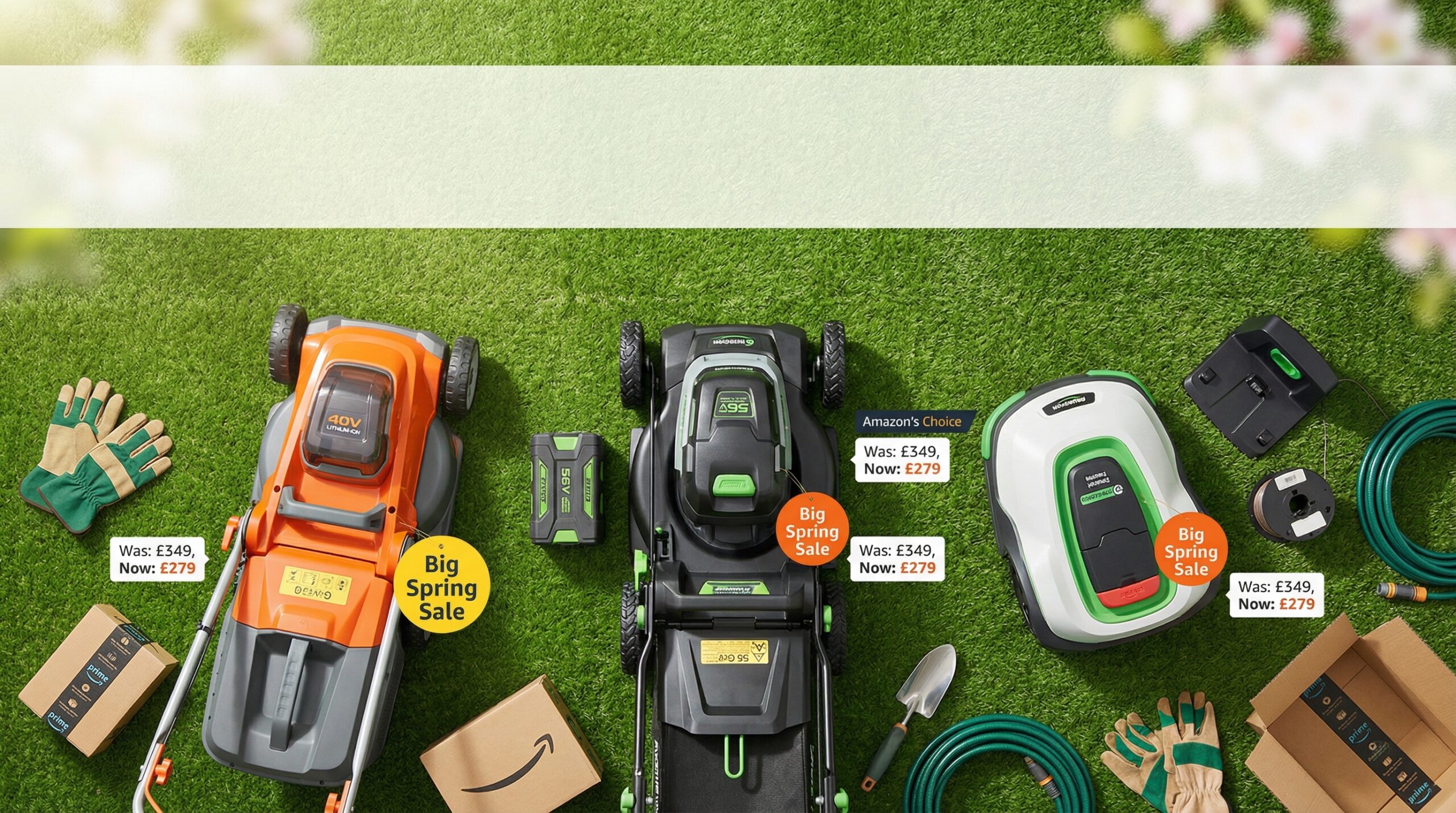 Best Big Spring Sale Electric Lawn Mower Deals on Amazon